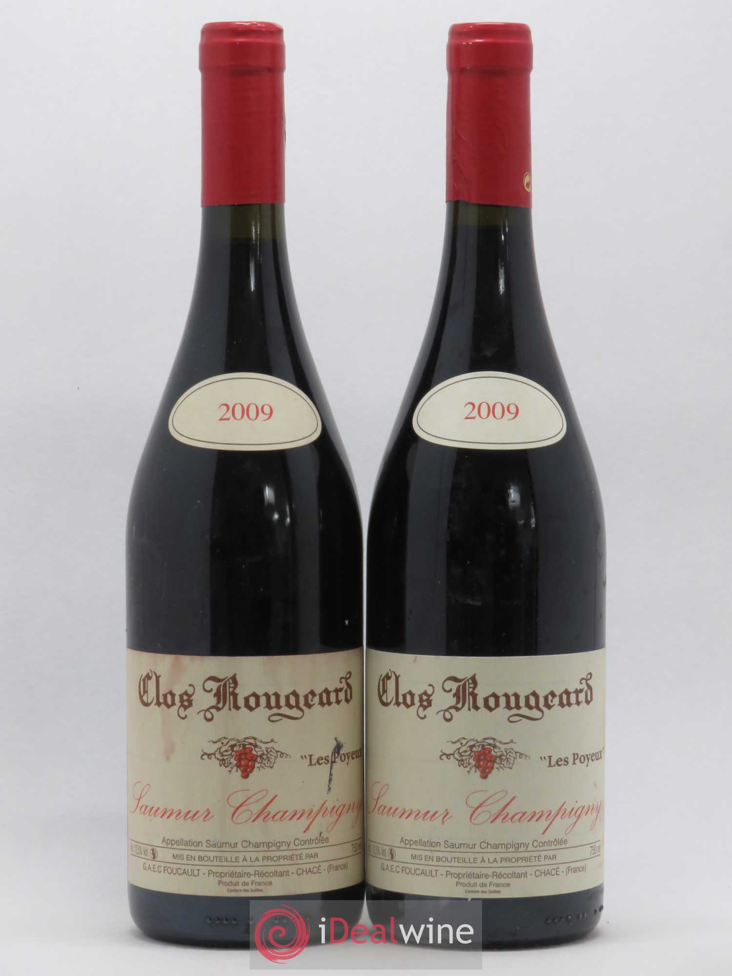 Saumur-Champigny Les Poyeux Clos Rougeard 2009 - Lot de 2 bouteilles - 0