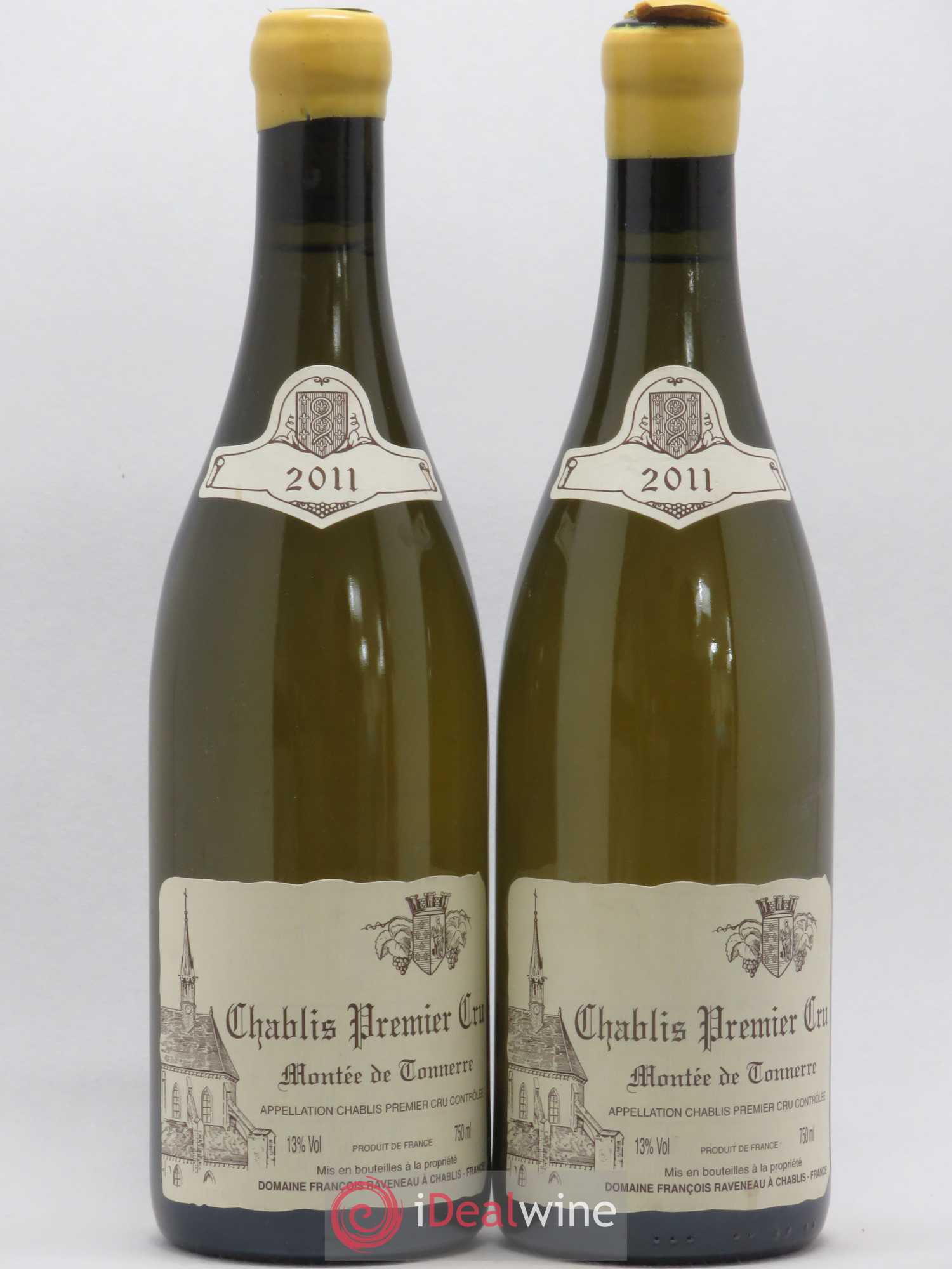 Chablis 1er Cru Montée de Tonnerre Raveneau (Domaine) 2011 - Posten von 2 Flaschen - 0