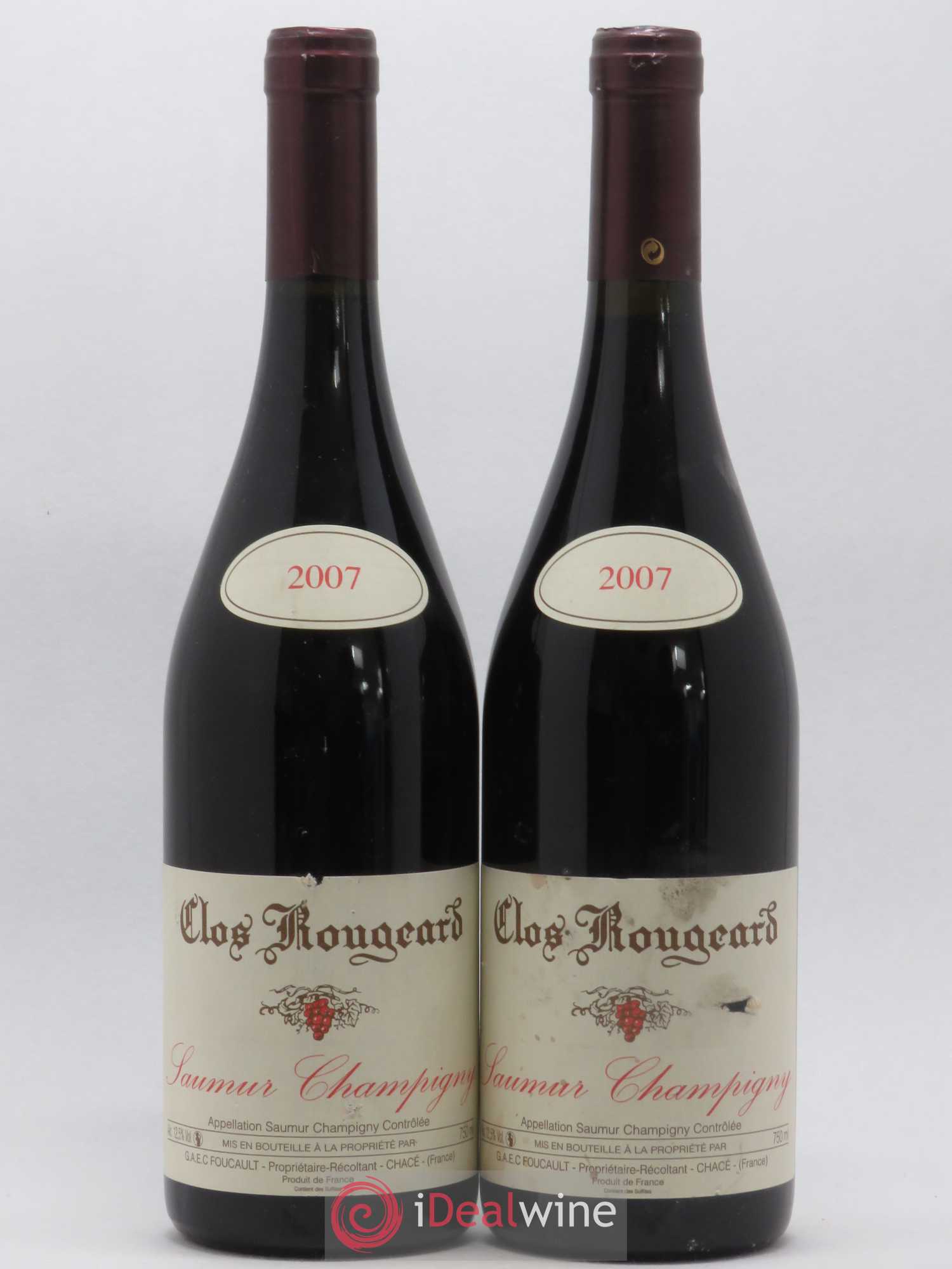 Saumur-Champigny Clos Rougeard 2007 - Lot de 2 bouteilles - 0