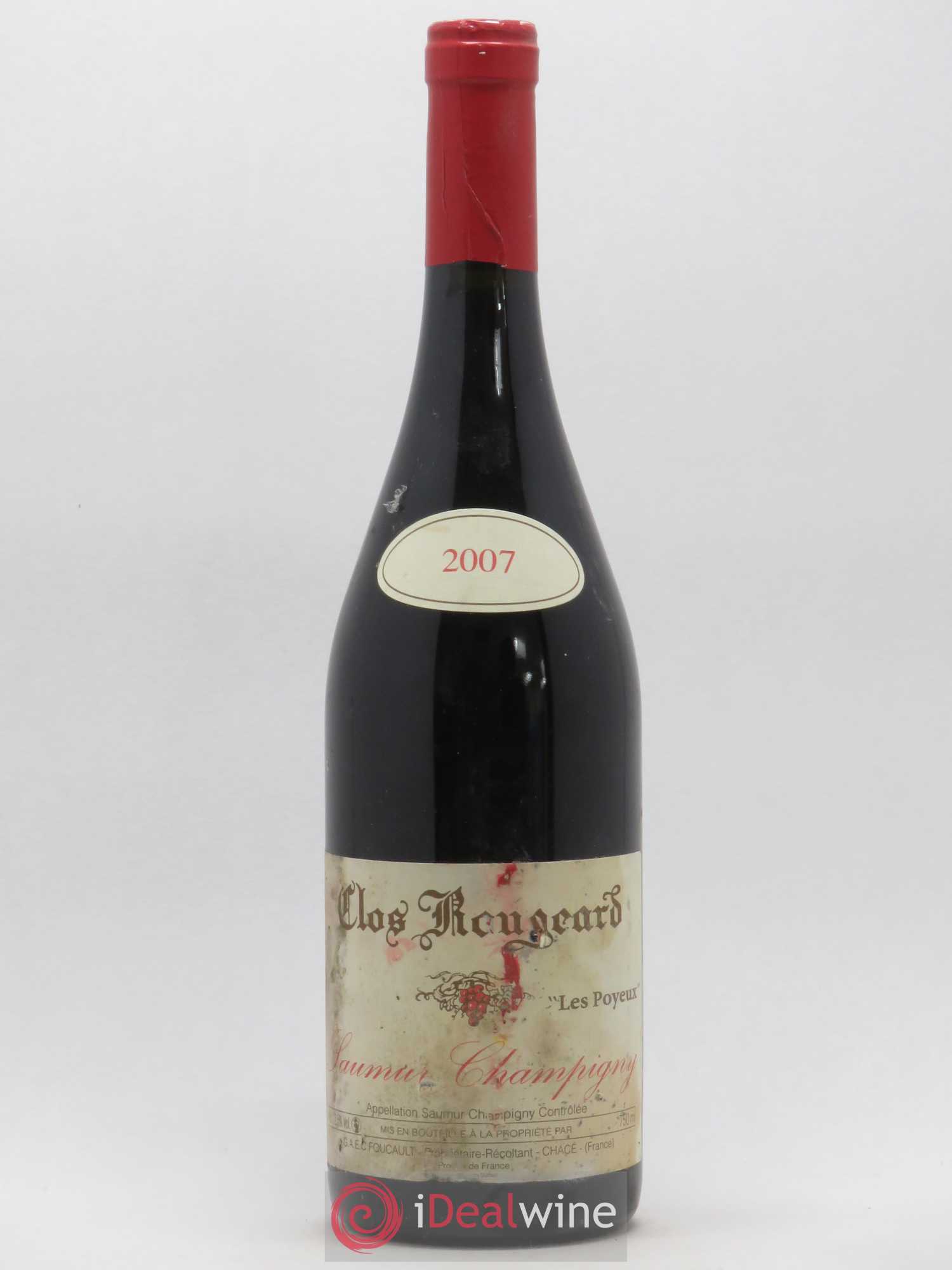 Saumur-Champigny Les Poyeux Clos Rougeard 2007 - Lot de 1 bouteille - 0
