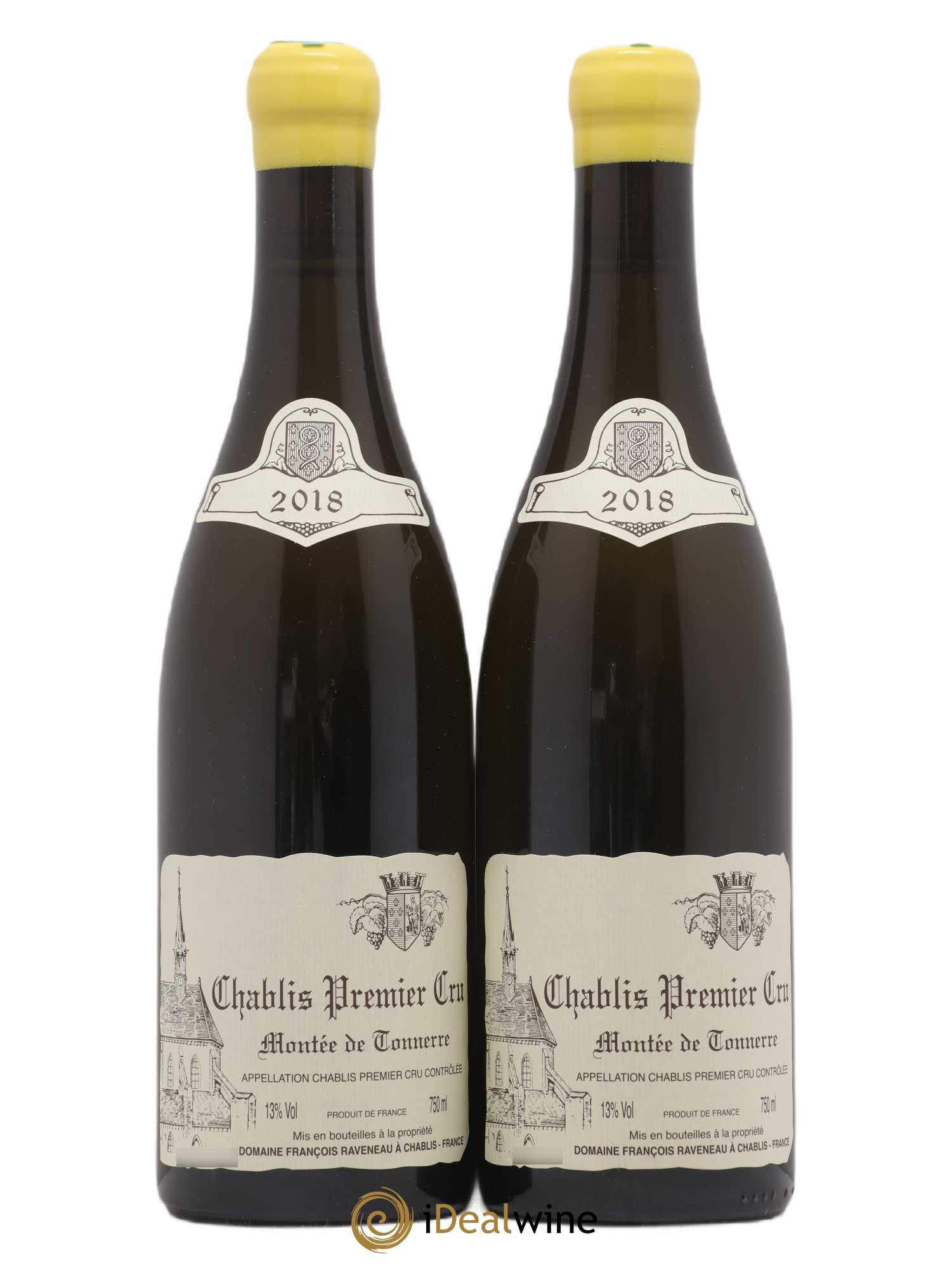 Chablis 1er Cru Montée de Tonnerre Raveneau (Domaine) 2018 - Lot de 2 bouteilles - 0