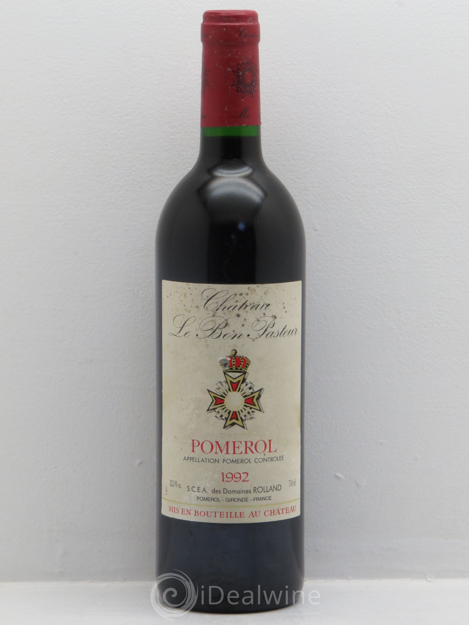 Château le Bon Pasteur 1992 - Lot de 1 bouteille - 0