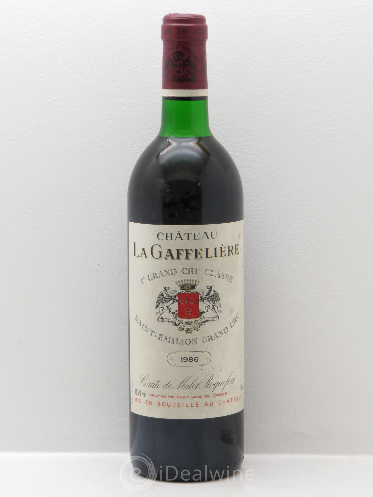 Château la Gaffelière 1er Grand Cru Classé B 1986 - Lot de 1 bouteille - 0