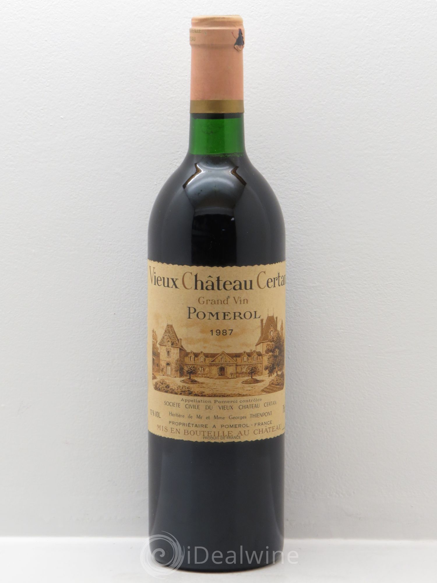 Vieux Château Certan 1987 - Lot de 1 bouteille - 0