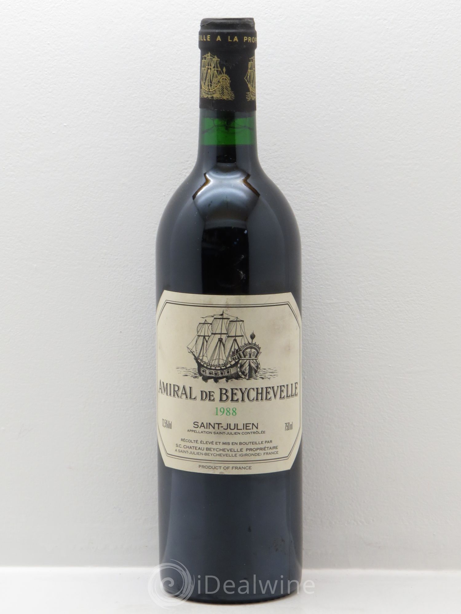Amiral de Beychevelle Second Vin 1988 - Lot de 1 bouteille - 0