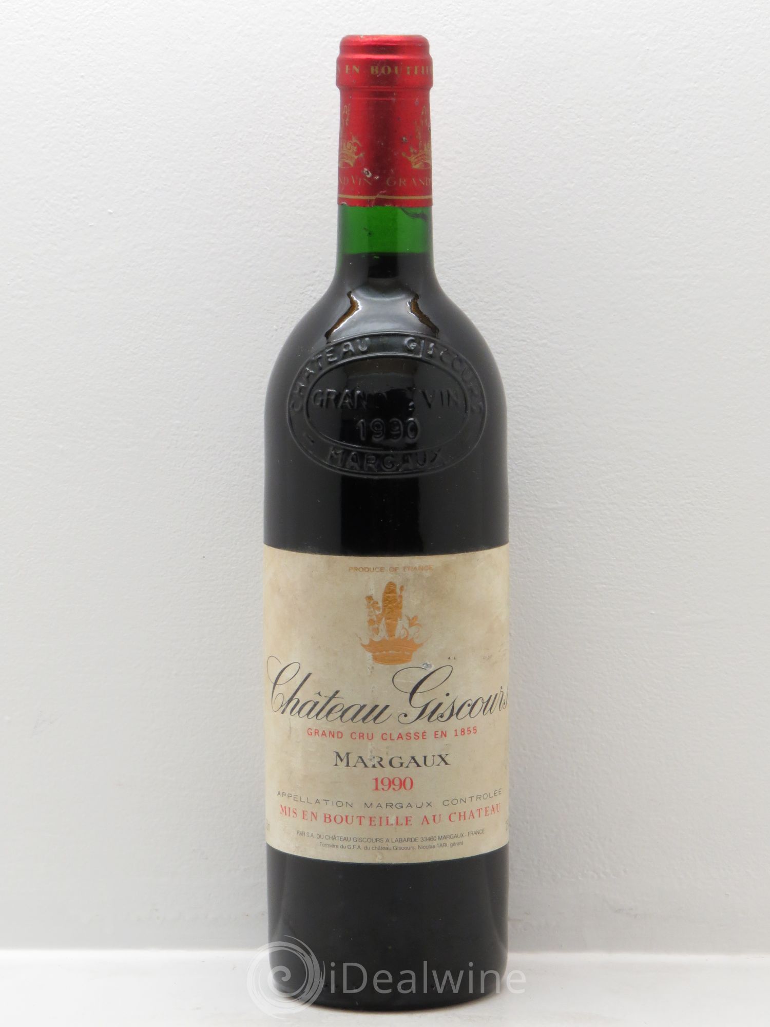 Château Giscours 3ème Grand Cru Classé 1990 - Lot de 1 bouteille - 0