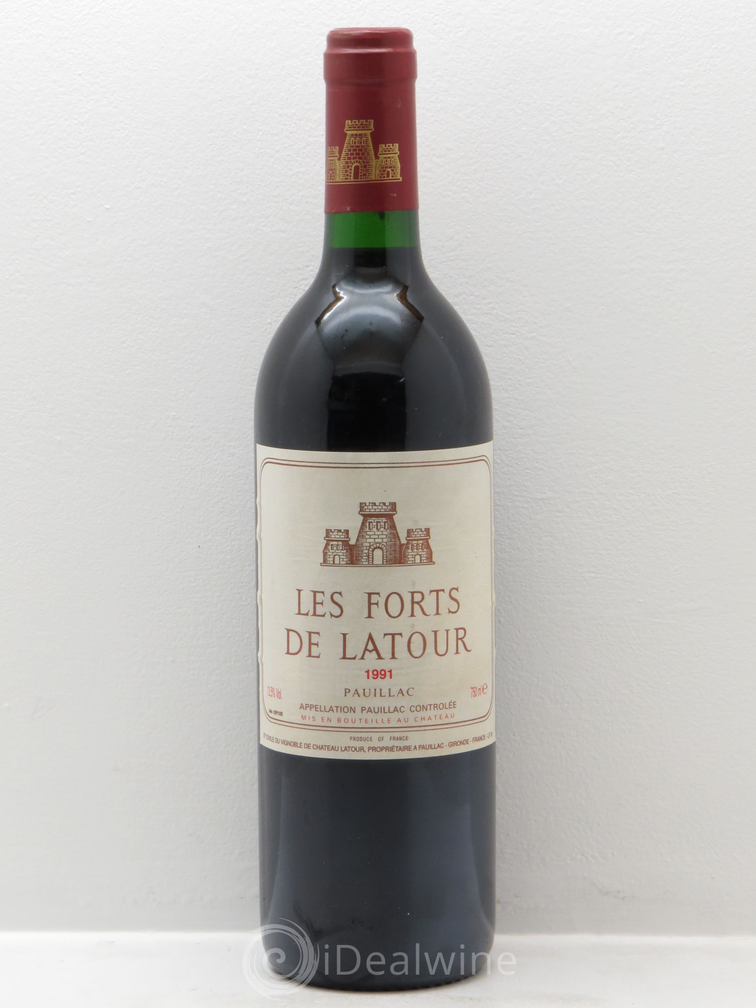 Les Forts de Latour Second Vin 1991 - Lot de 1 bouteille - 0
