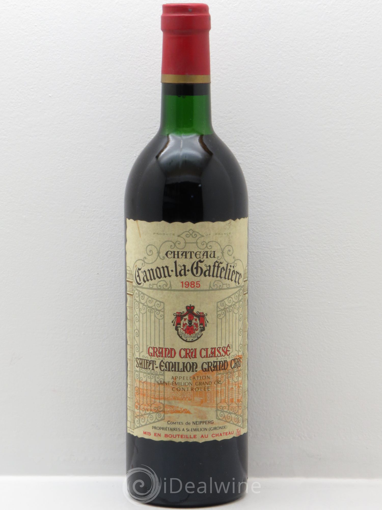 Château Canon la Gaffelière 1er Grand Cru Classé B 1985 - Lot de 1 bouteille - 0