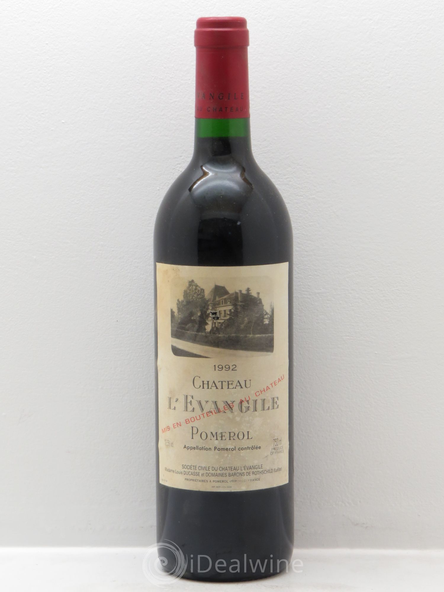 Château l' Évangile 1992 - Lot de 1 bouteille - 0