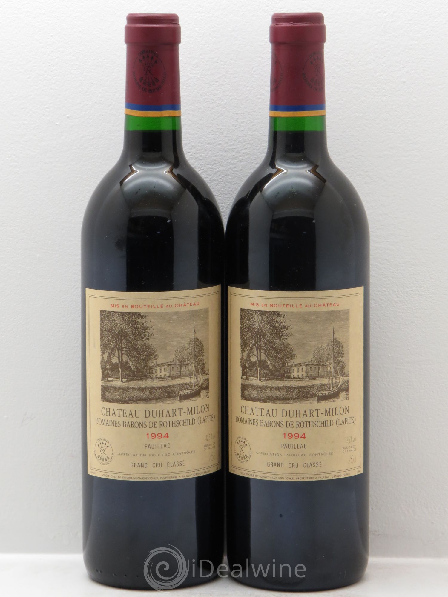 Château Duhart-Milon 4ème Grand Cru Classé 1994 - Lot de 2 bouteilles - 0