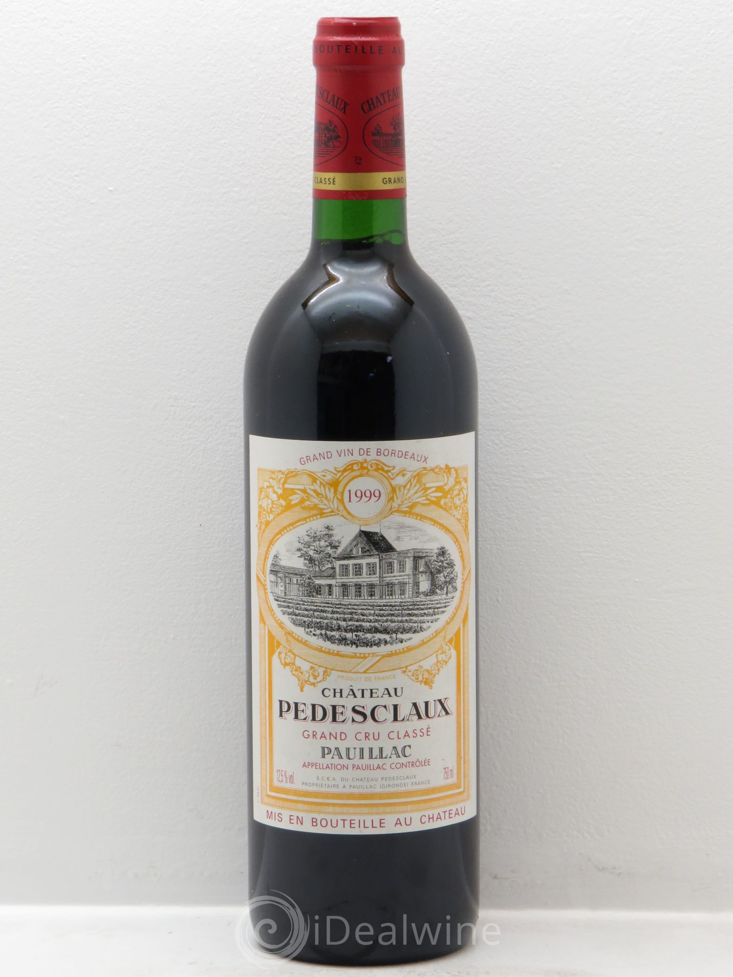 Château Pedesclaux 5ème Grand Cru Classé 1999 - Lot de 1 bouteille - 0