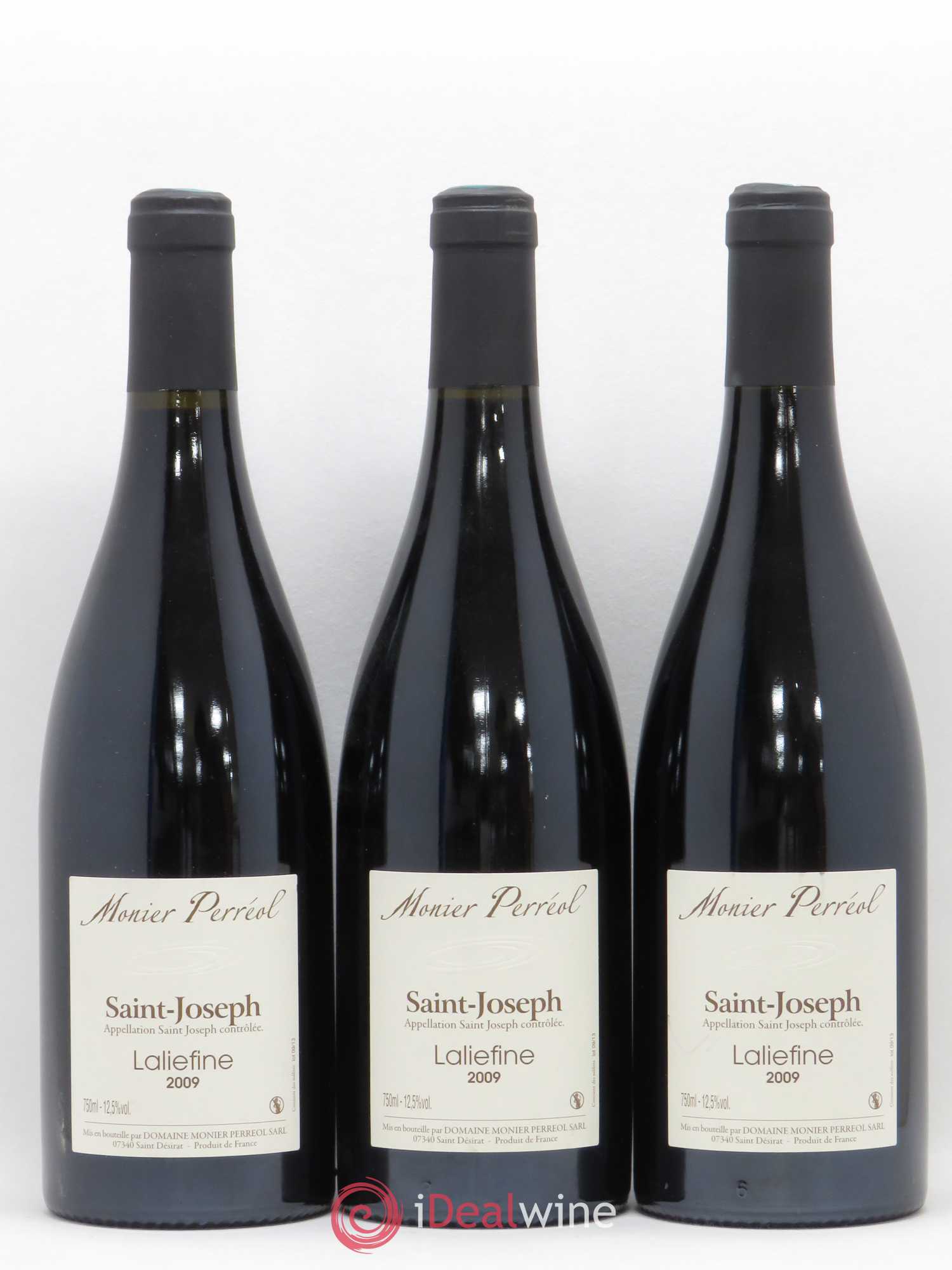 Saint-Joseph Laliefine Monier Perreol 2009 - Posten von 3 Flaschen - 0
