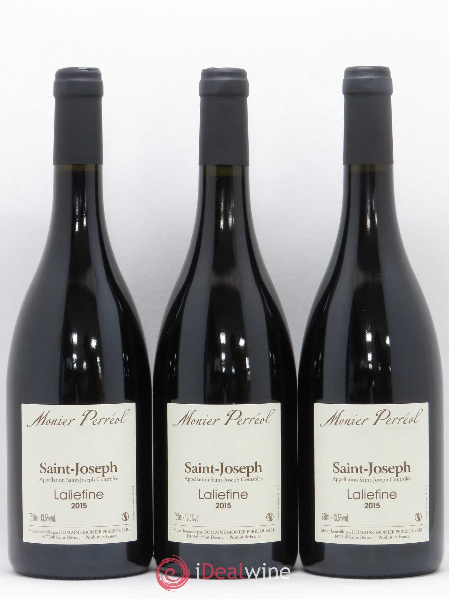 Saint-Joseph Laliefine Monier Perreol 2015 - Posten von 3 Flaschen - 0