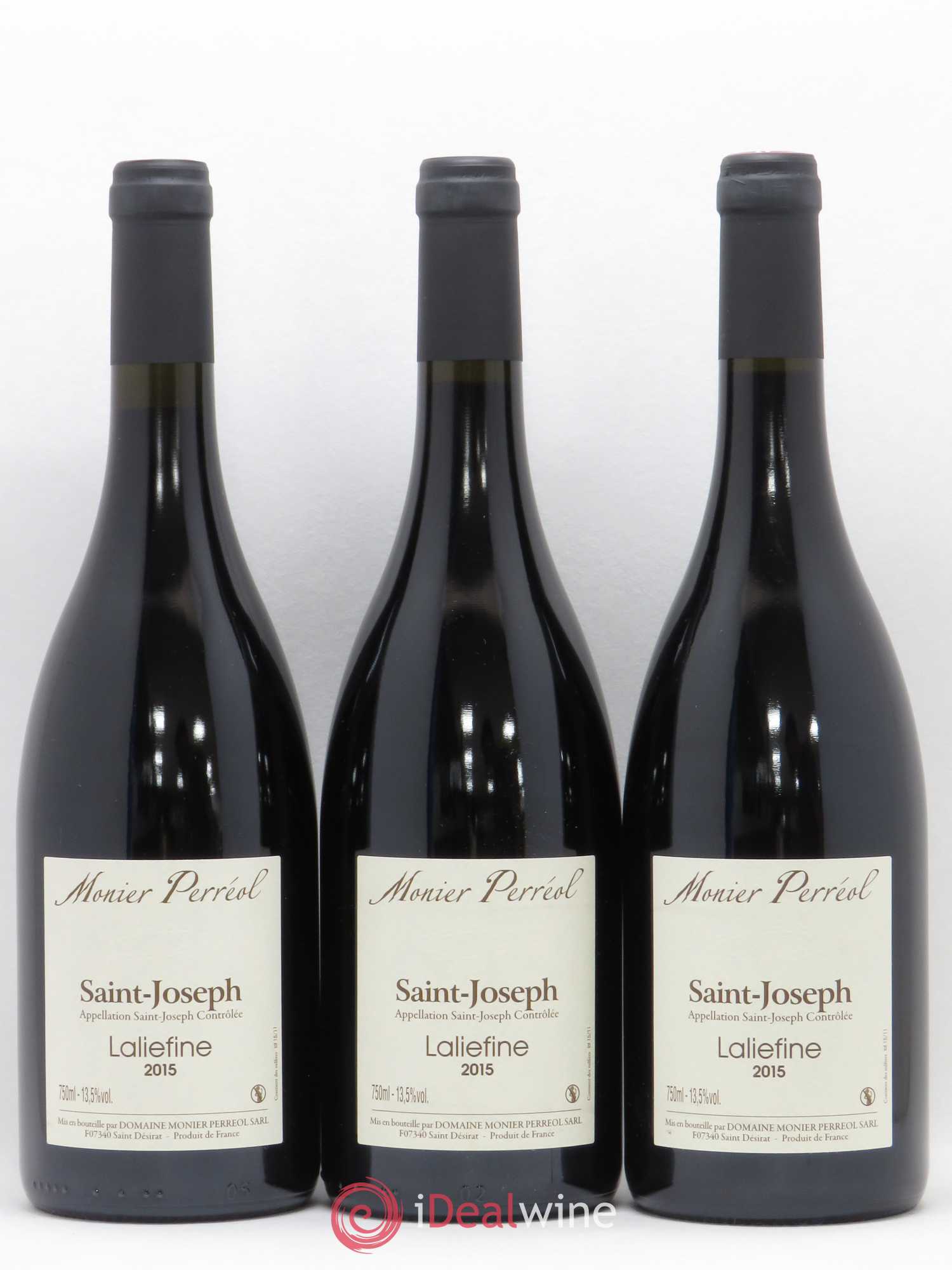 Saint-Joseph Laliefine Monier Perreol 2015 - Posten von 3 Flaschen - 0