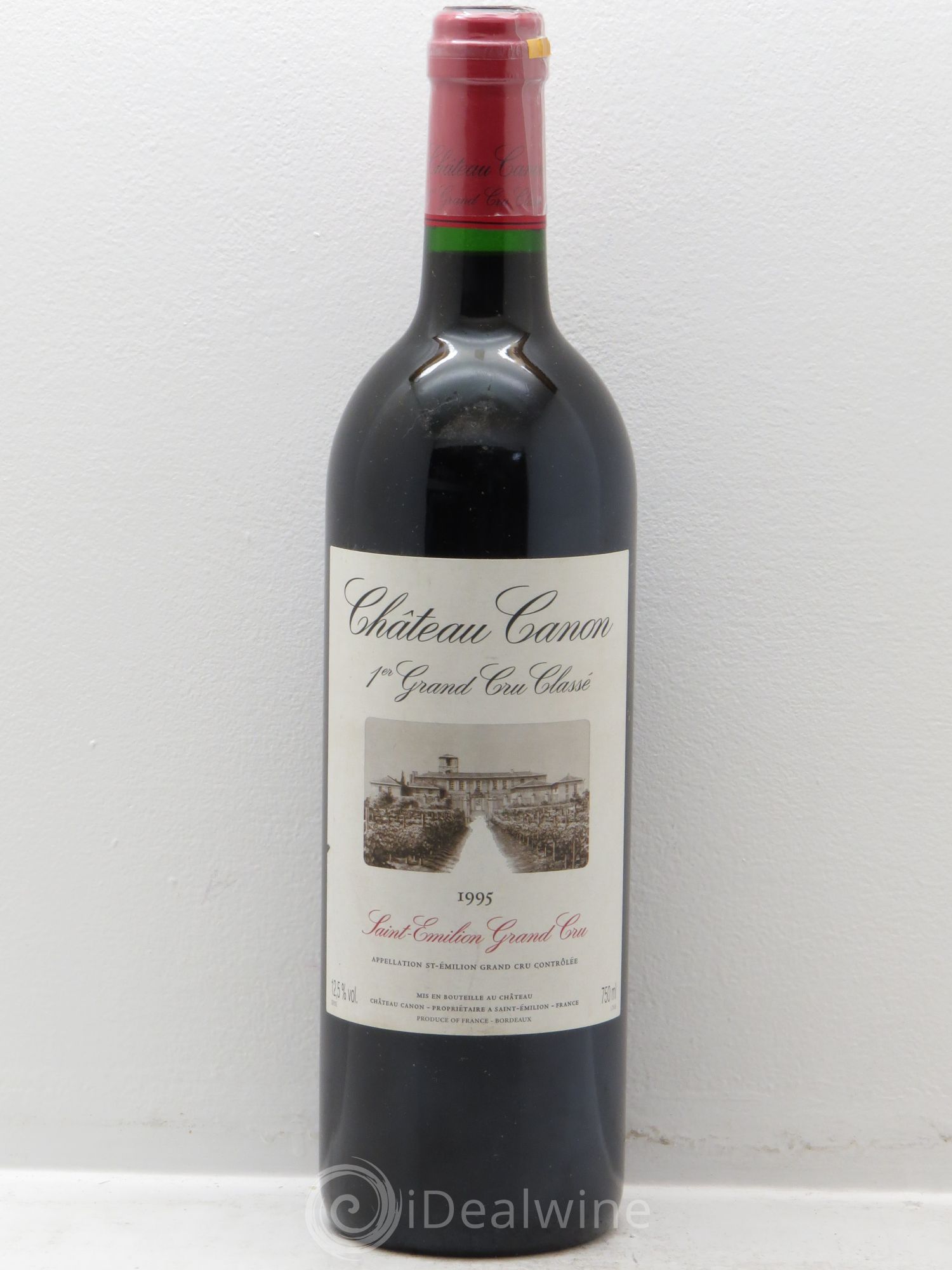 Château Canon 1er Grand Cru Classé B 1995 - Lot de 1 bouteille - 0
