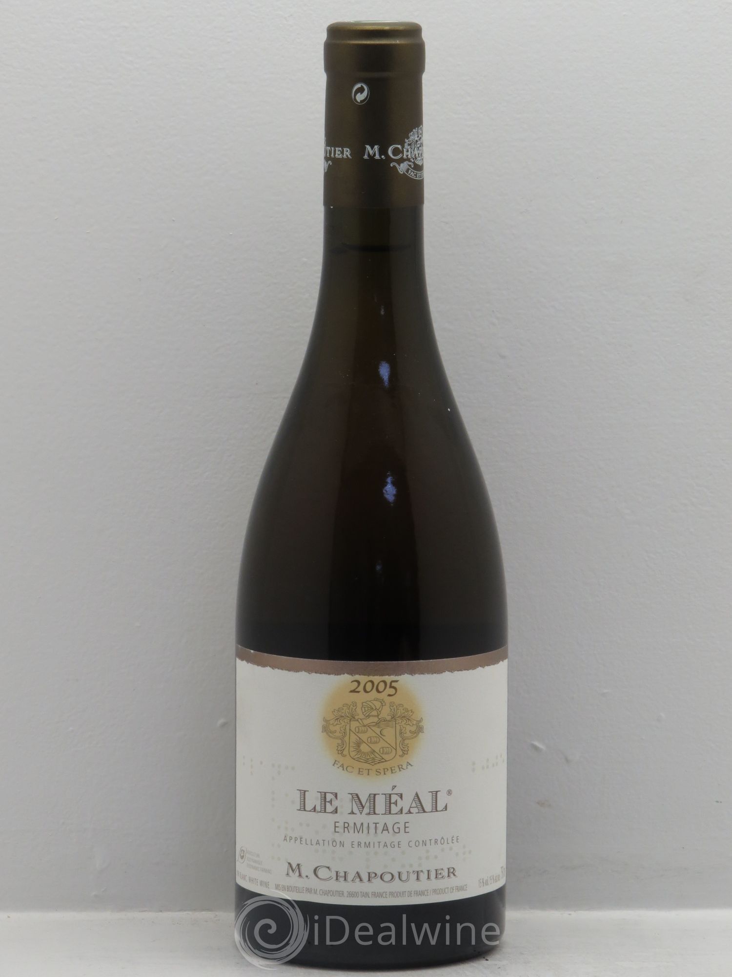 Hermitage Ermitage Le Méal Chapoutier 2005 - Lot de 1 bouteille - 0