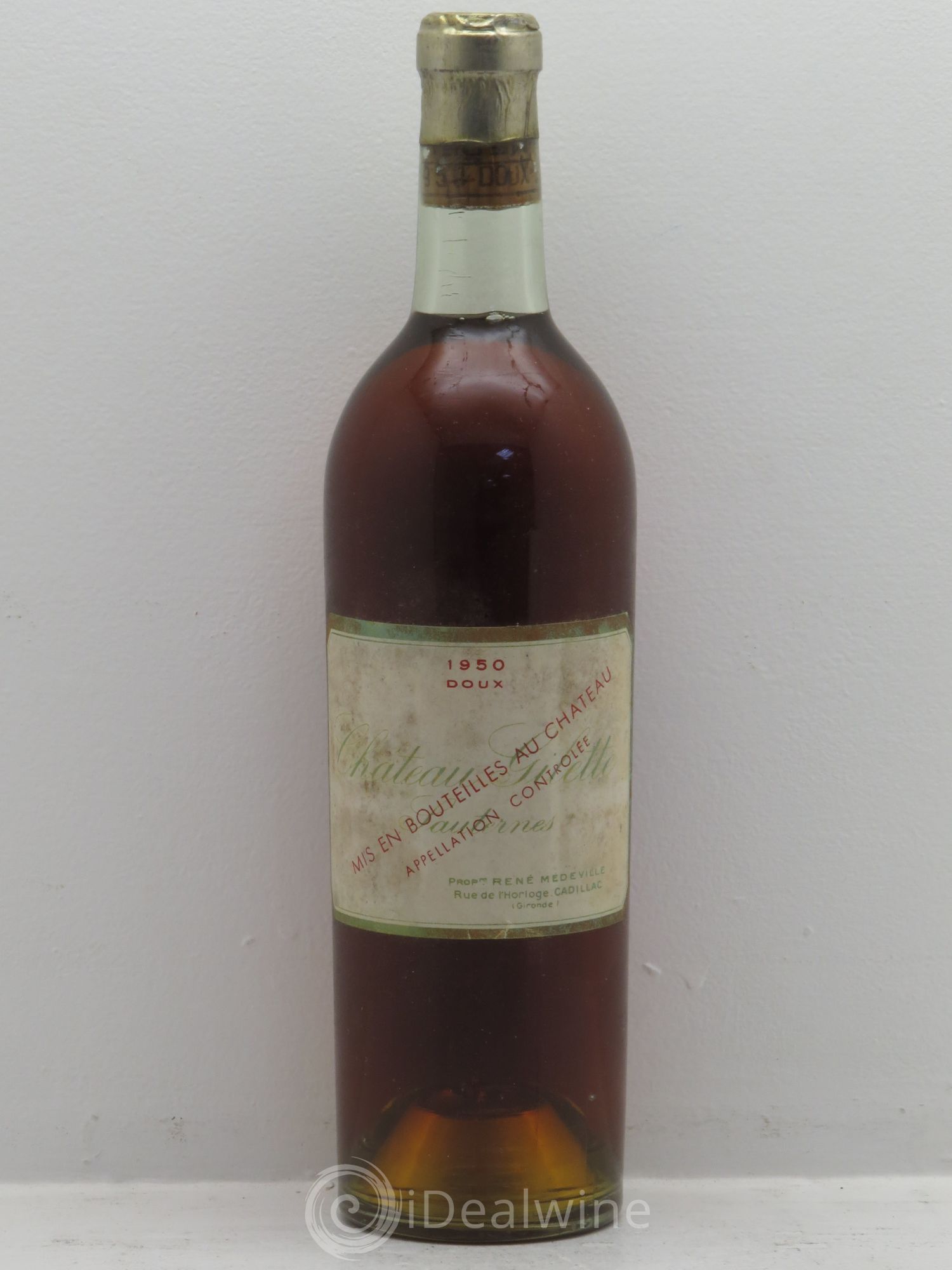 Château Gilette 1950 - Lot de 1 bouteille - 0
