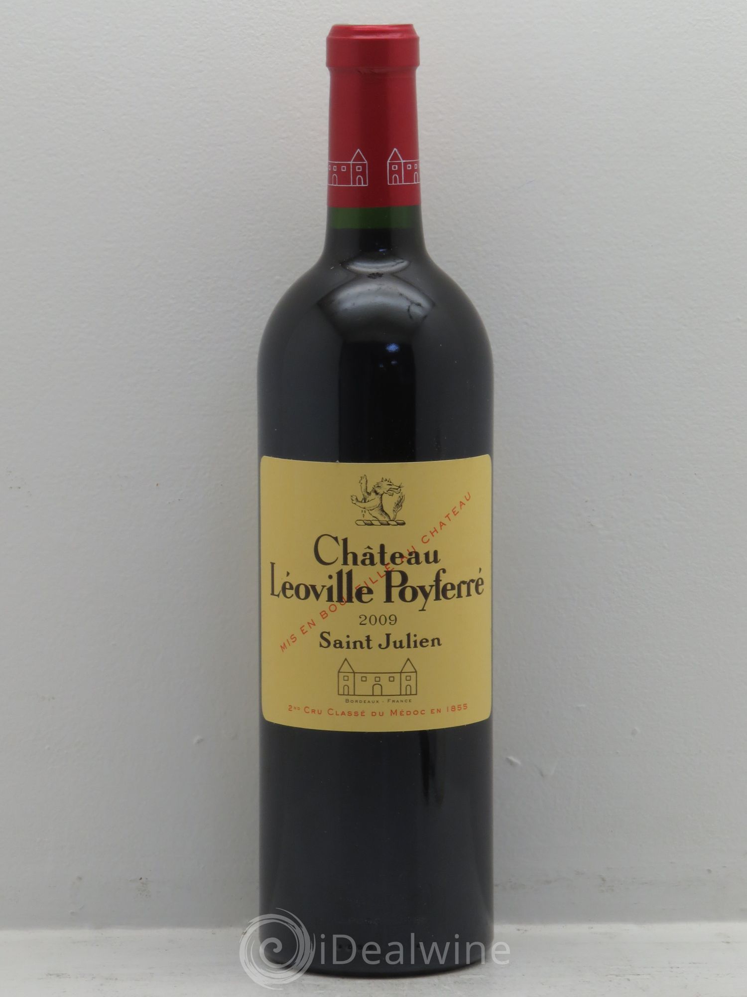 Château Léoville Poyferré 2ème Grand Cru Classé 2009 - Lot de 1 bouteille - 0
