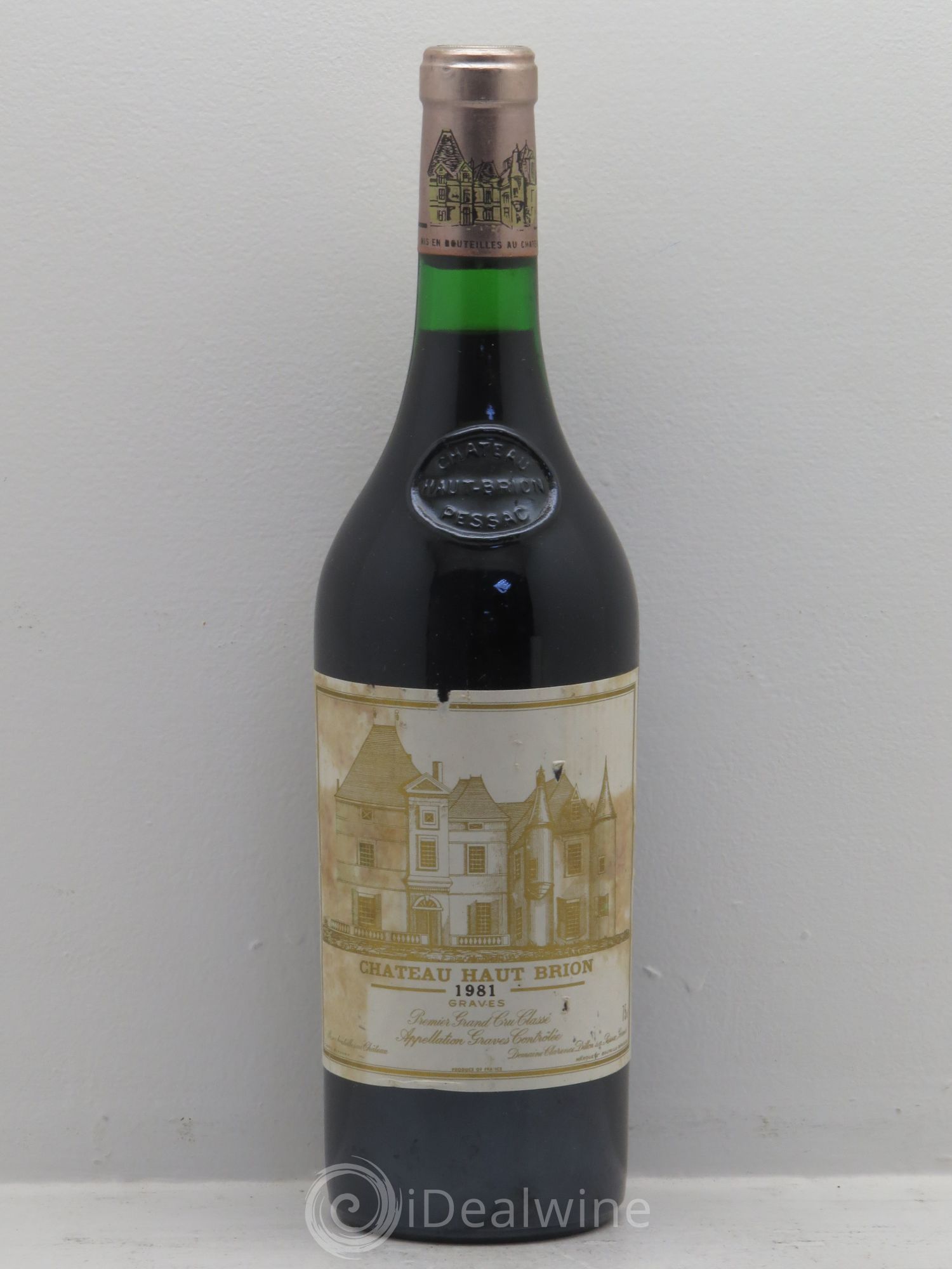 Château Haut Brion 1er Grand Cru Classé 1981 - Lot de 1 bouteille - 0