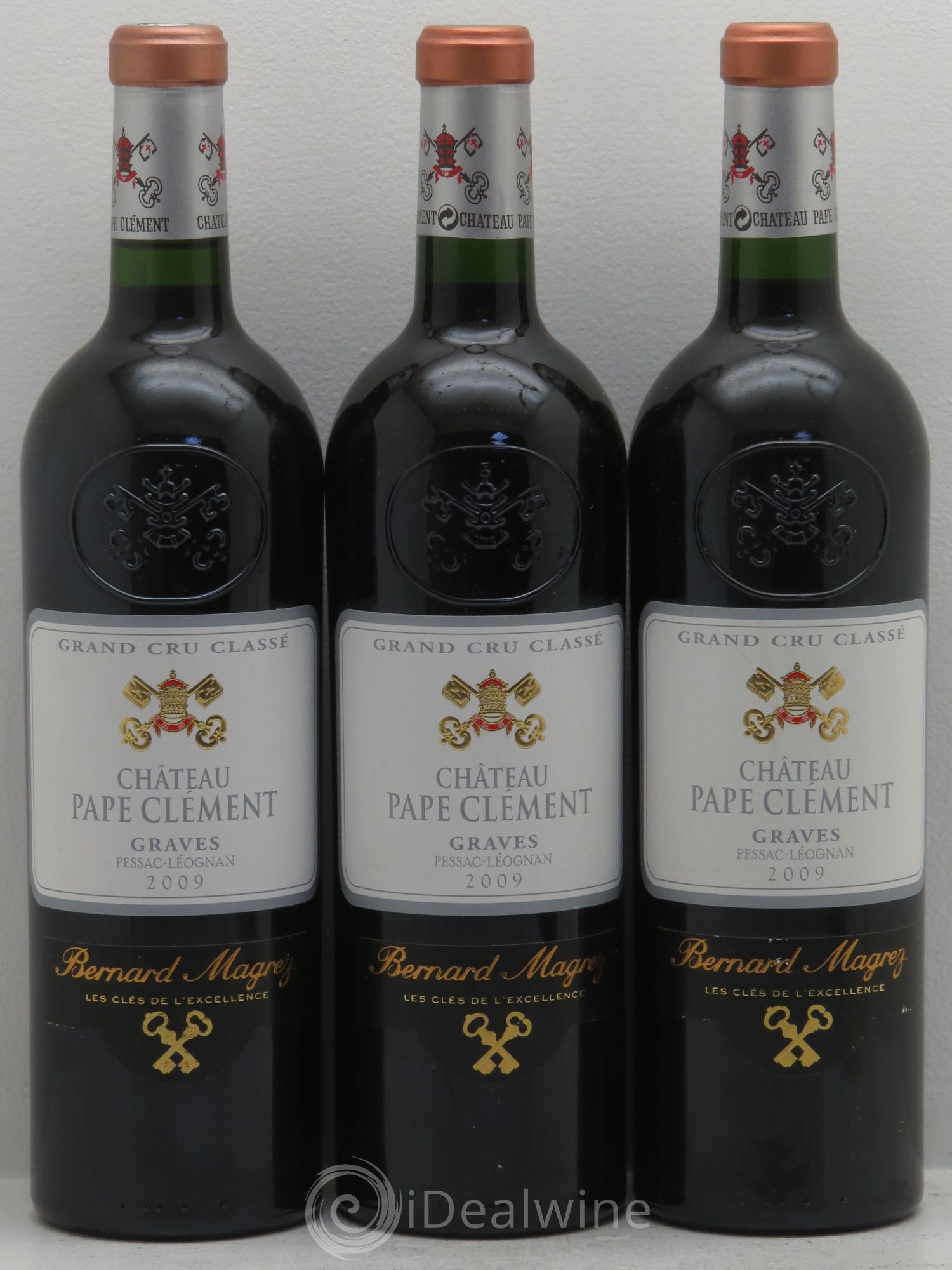 Château Pape Clément Cru Classé de Graves 2009 - Lot de 3 bouteilles - 0