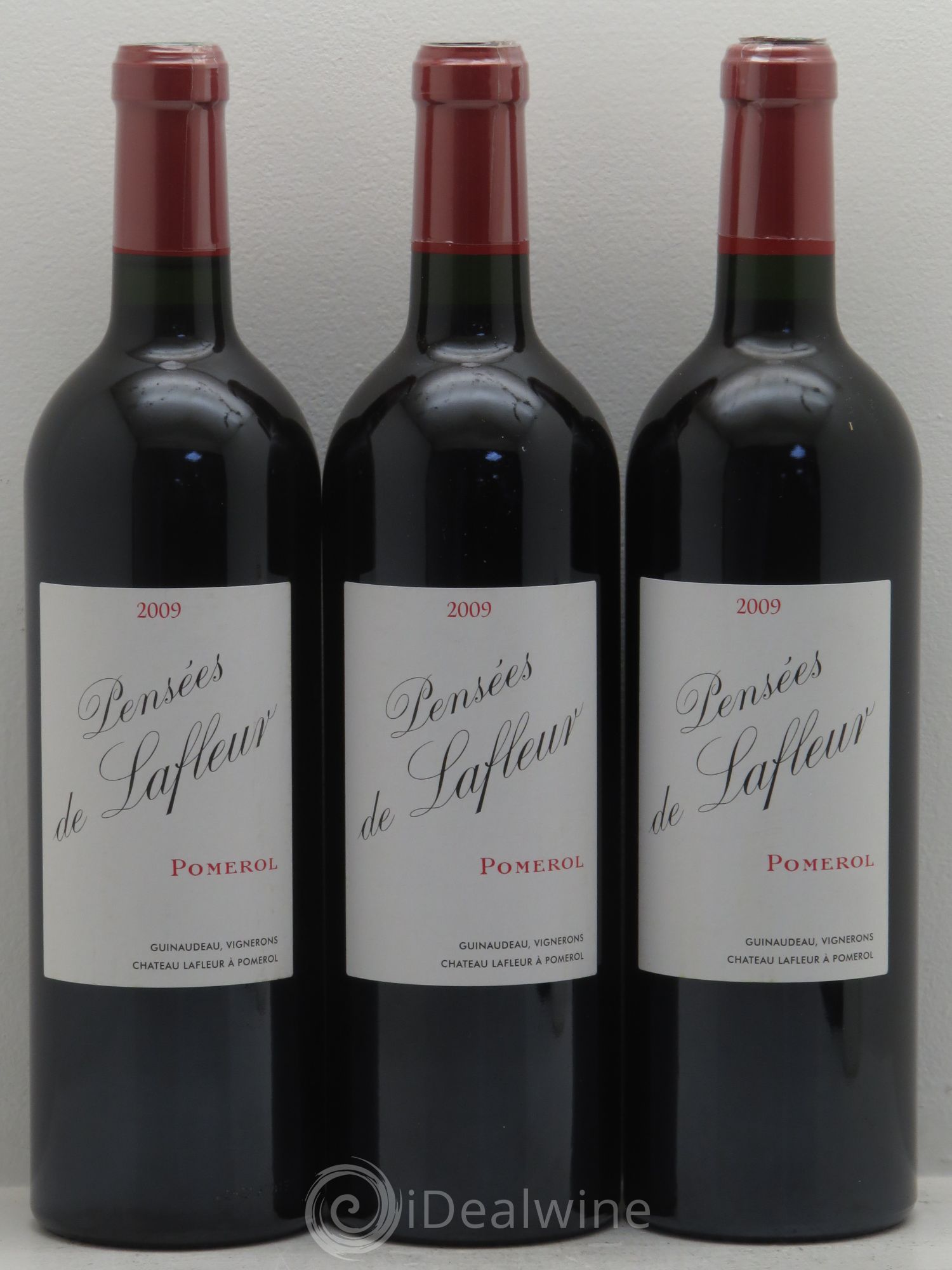 Pensées de Lafleur Second Vin 2009 - Lot de 3 bouteilles - 0
