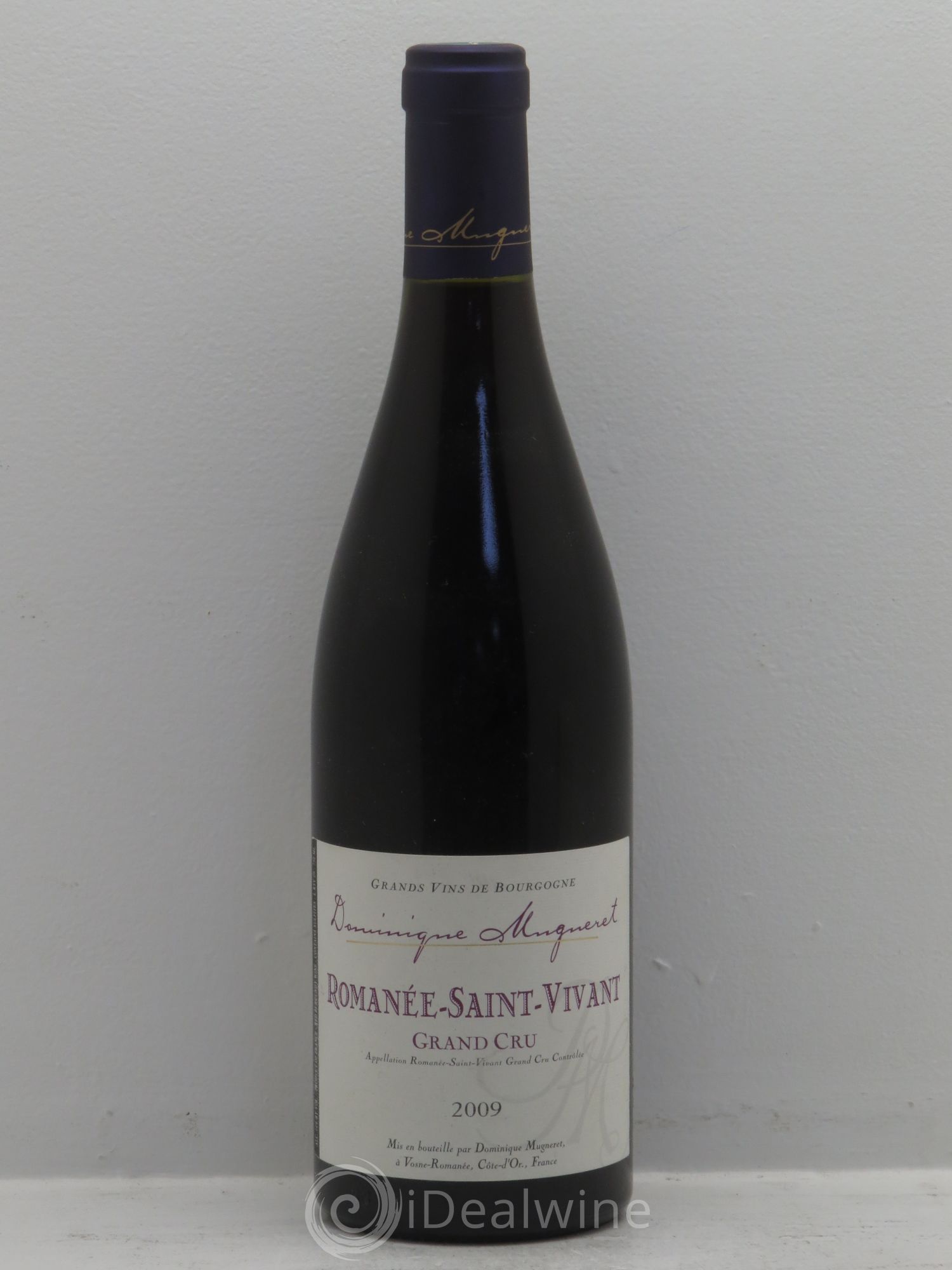Romanée-Saint-Vivant Grand Cru Dominique Mugneret (Domaine) 2009 - Lot de 1 bouteille - 0
