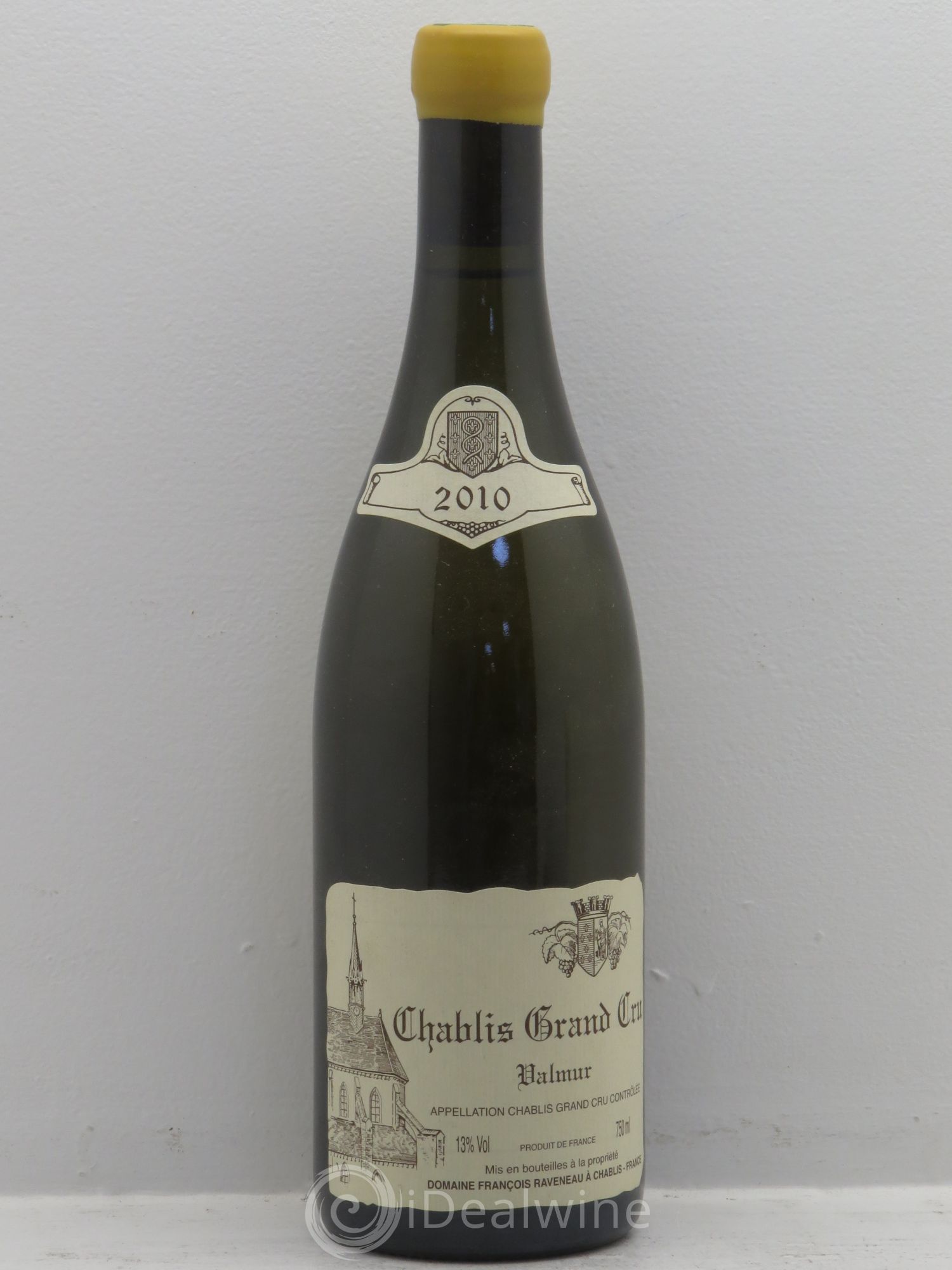 Chablis Grand Cru Valmur Raveneau (Domaine) 2010 - Lot de 1 bouteille - 0