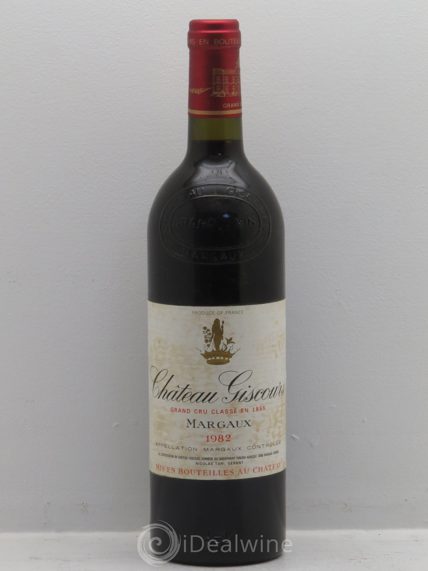 Château Giscours 3ème Grand Cru Classé 1982 - Lot de 1 bouteille - 0