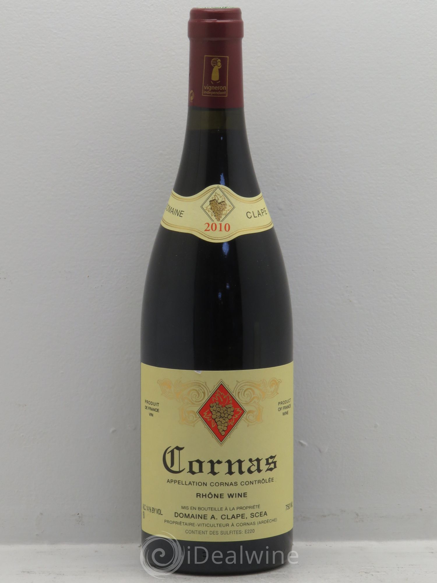 Cornas Auguste Clape 2010 - Lot de 1 bouteille - 0