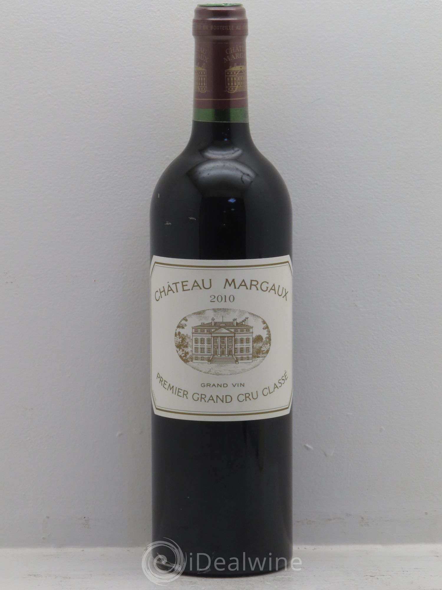 Château Margaux 1er Grand Cru Classé 2010 - Lot de 1 bouteille - 0