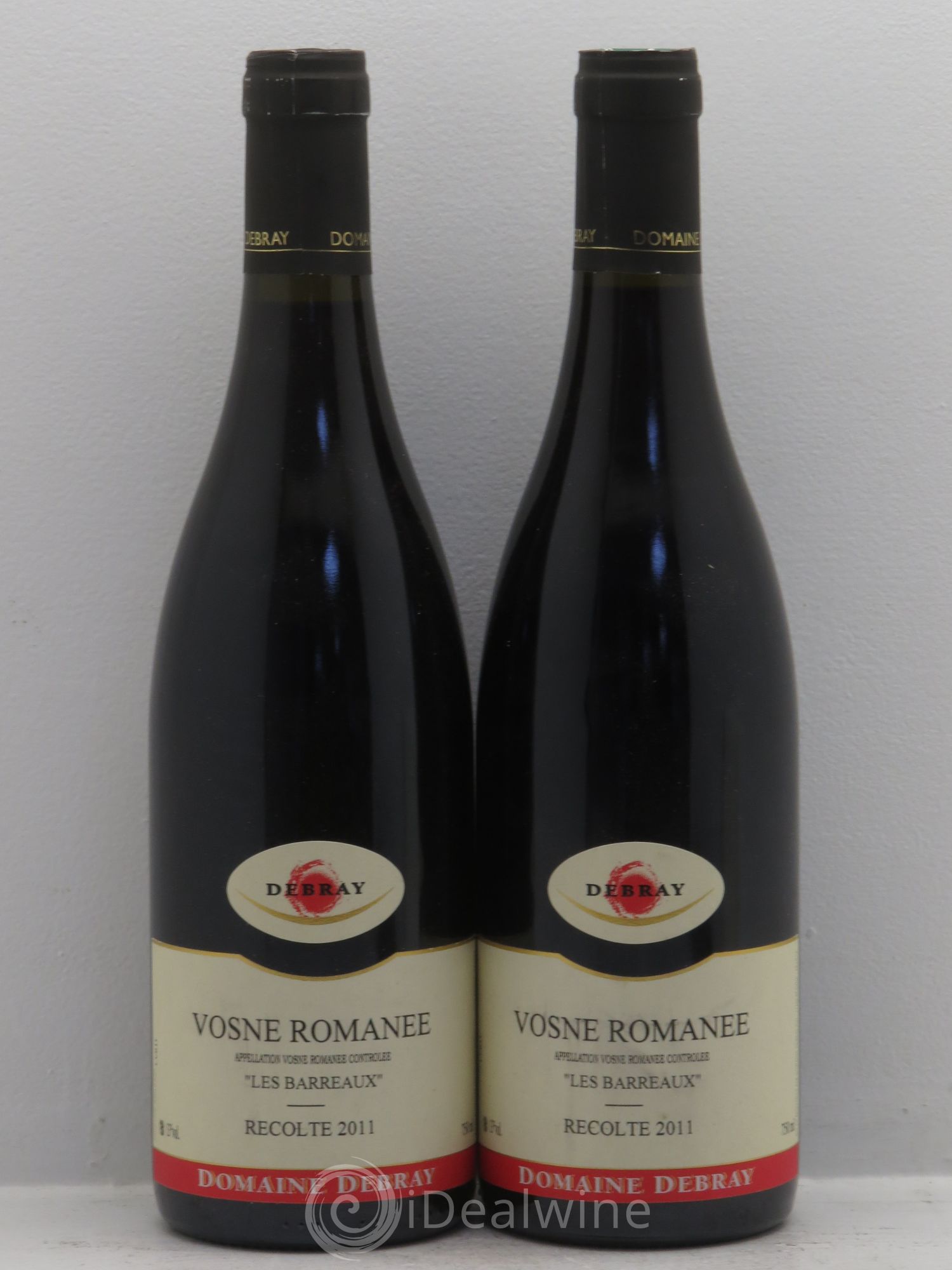 Vosne-Romanée Les Barreaux - Domaine Debray 2011 - Posten von 2 Flaschen - 0