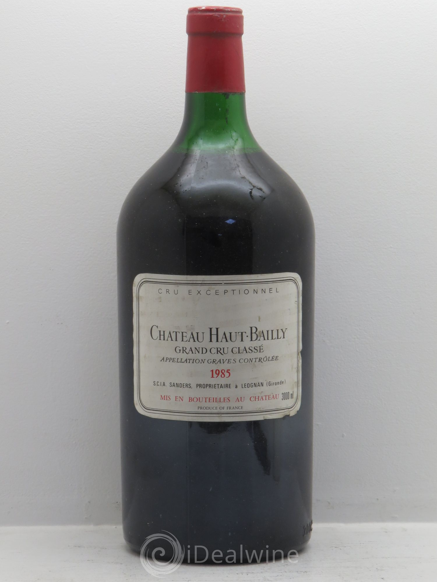 Château Haut-Bailly Cru Classé de Graves 1985 - Lot de 1 double magnum - 0