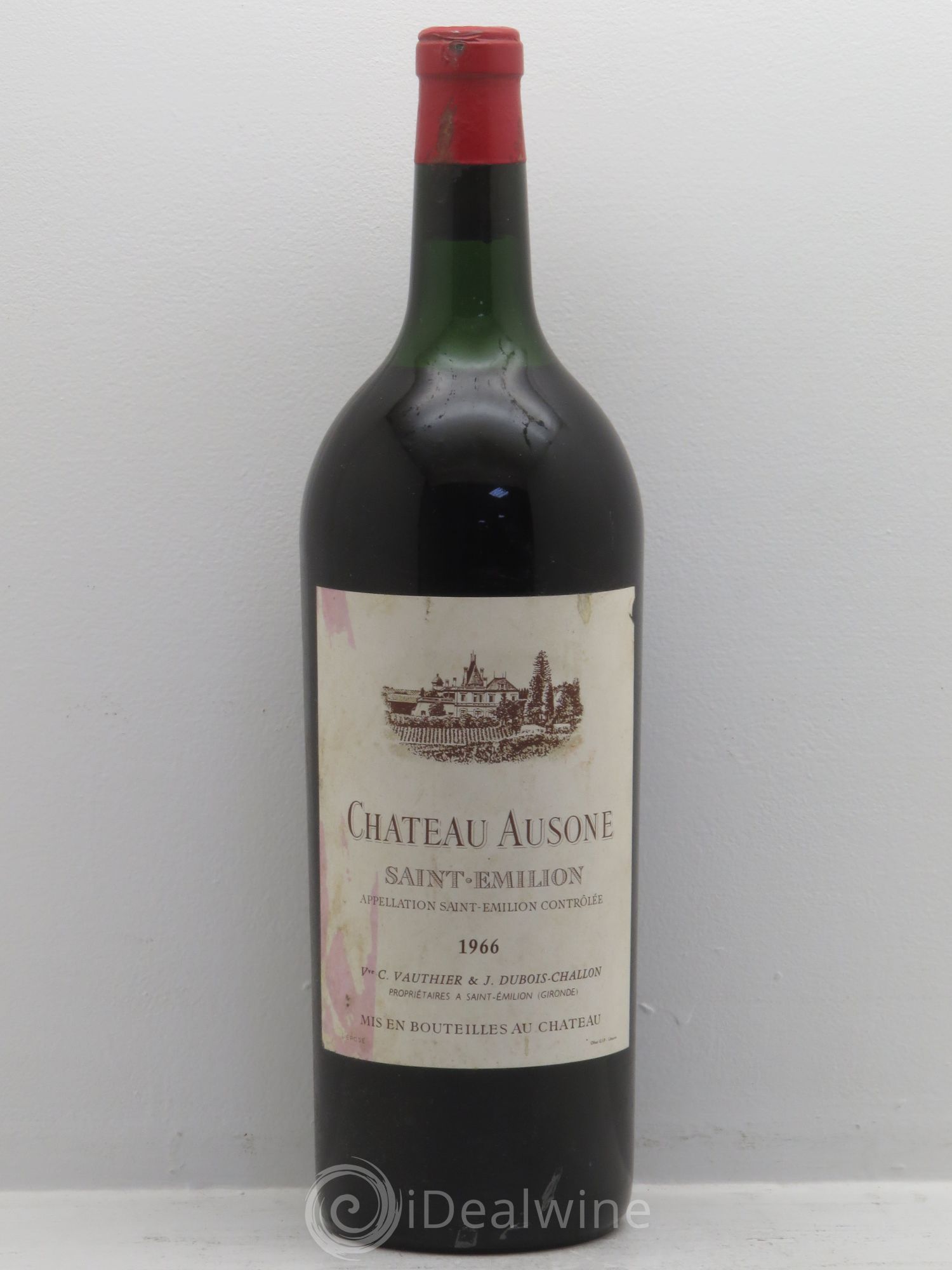 Château Ausone 1er Grand Cru Classé A 1966 - Lot de 1 magnum - 0