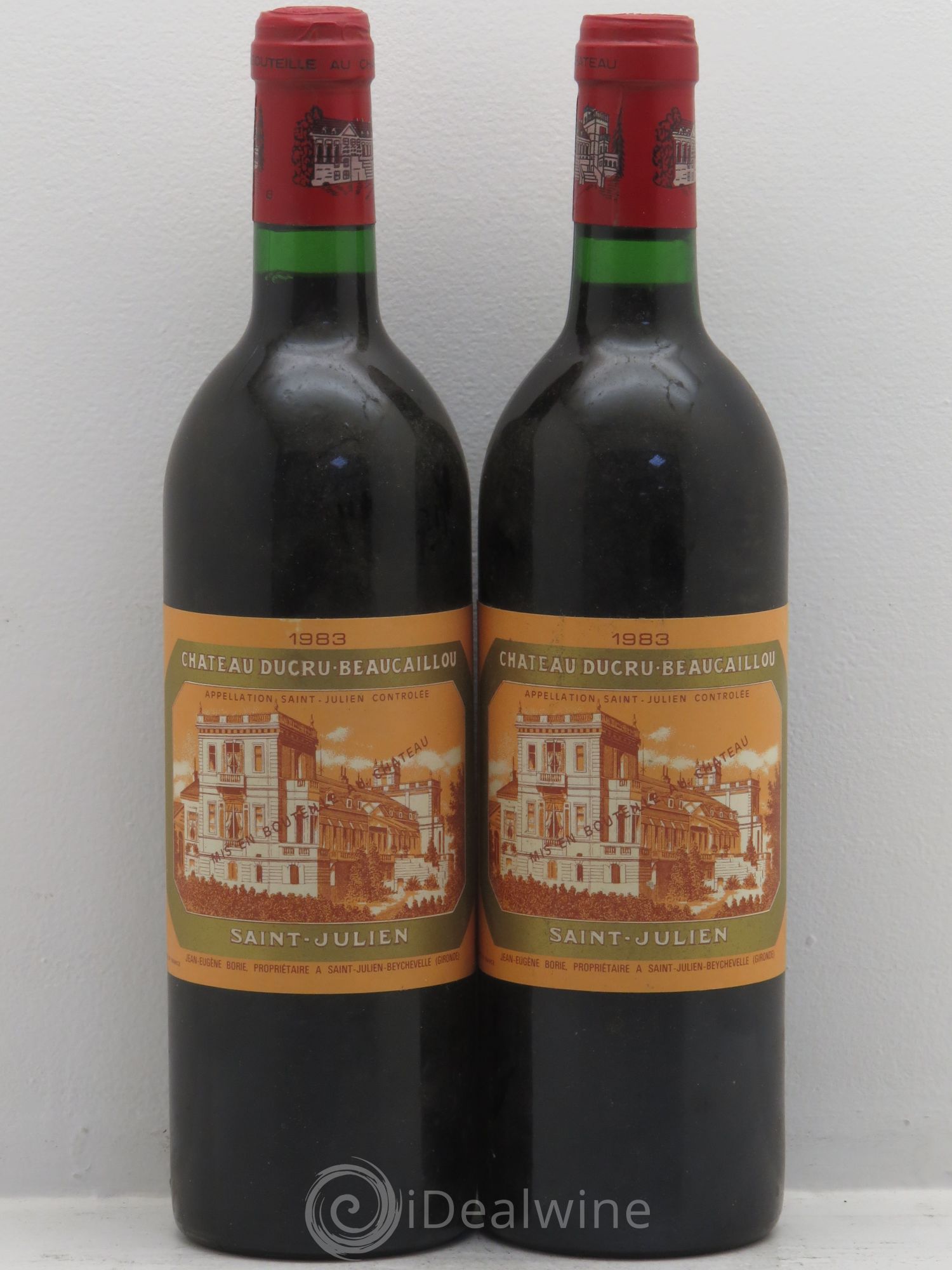 Château Ducru Beaucaillou 2ème Grand Cru Classé 1983 - Lot de 2 bouteilles - 0