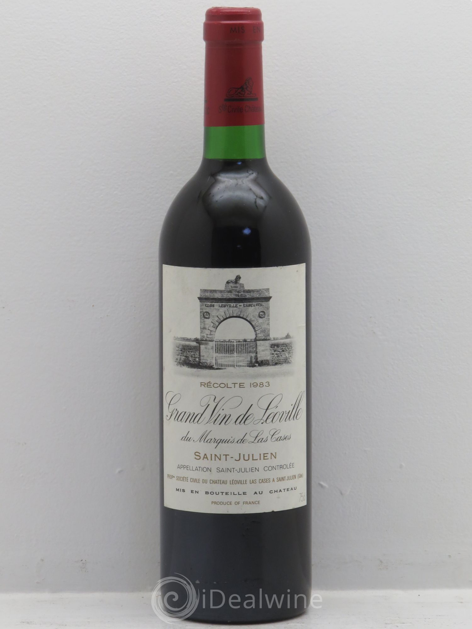 Château Léoville Las Cases 2ème Grand Cru Classé 1983 - Lot de 1 bouteille - 0
