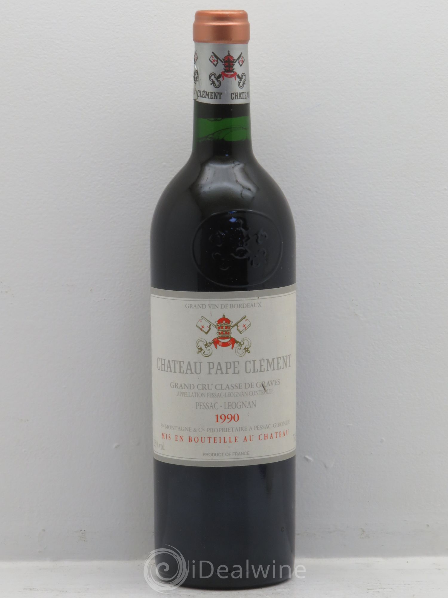 Château Pape Clément Cru Classé de Graves 1990 - Lot de 1 bouteille - 0
