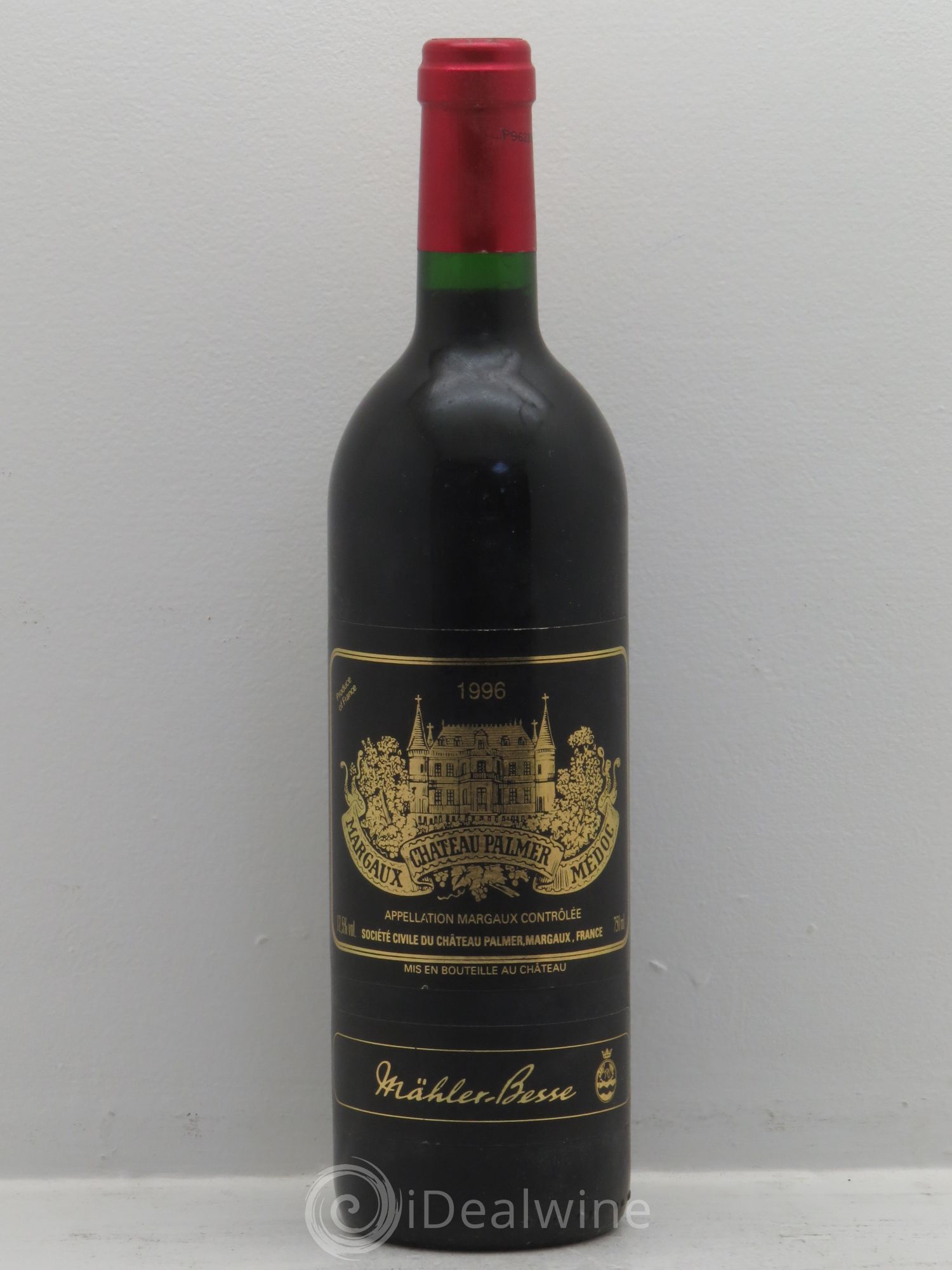 Château Palmer 3ème Grand Cru Classé 1996 - Lot de 1 bouteille - 0