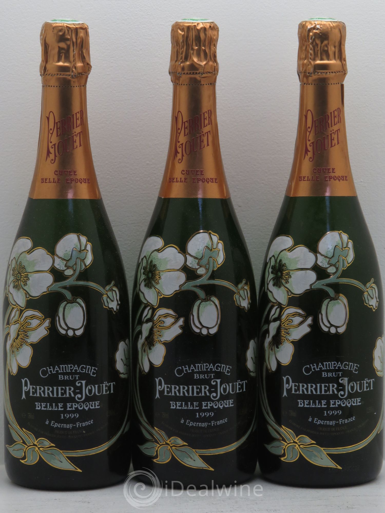 Cuvée Belle Epoque Brut Perrier-Jouët 1999 - Lot de 3 bouteilles - 0