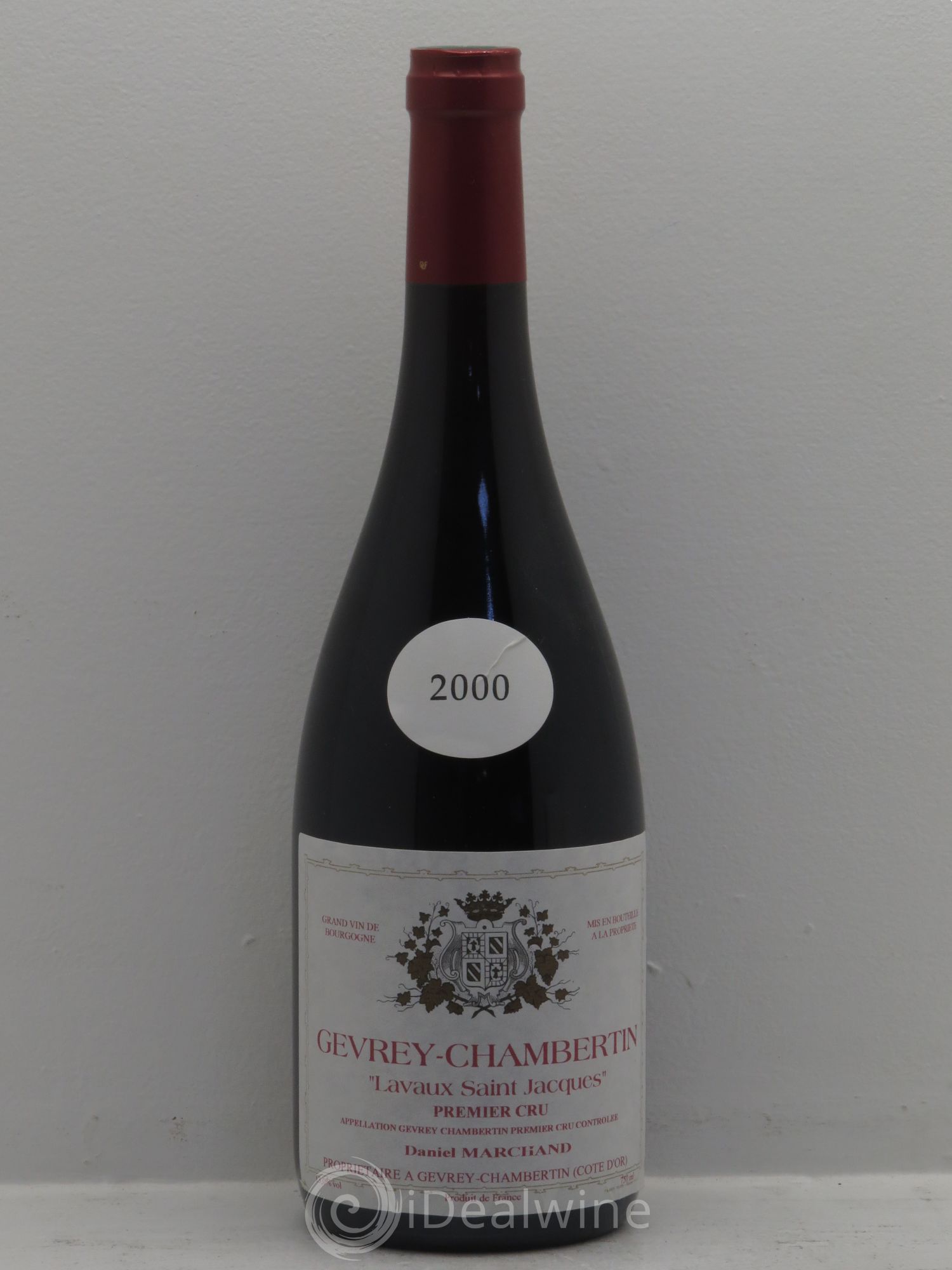Gevrey-Chambertin 1er Cru Lavaux Saint Jacques - Daniel Marchand 2000 - Posten von 1 Flasche - 0