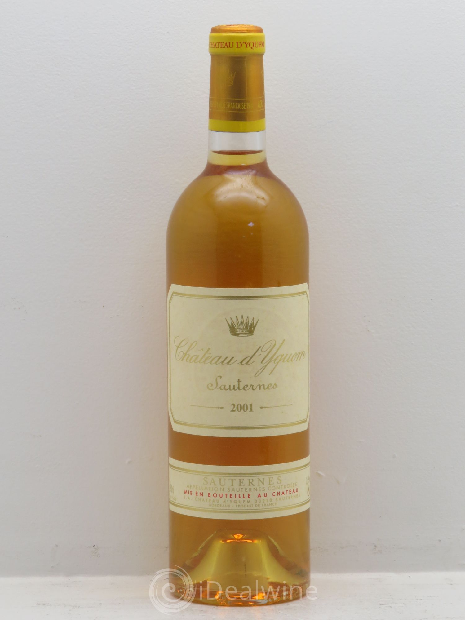 Château d' Yquem 1er Cru Classé Supérieur 2001 - Lotto di 1 bottiglia - 0