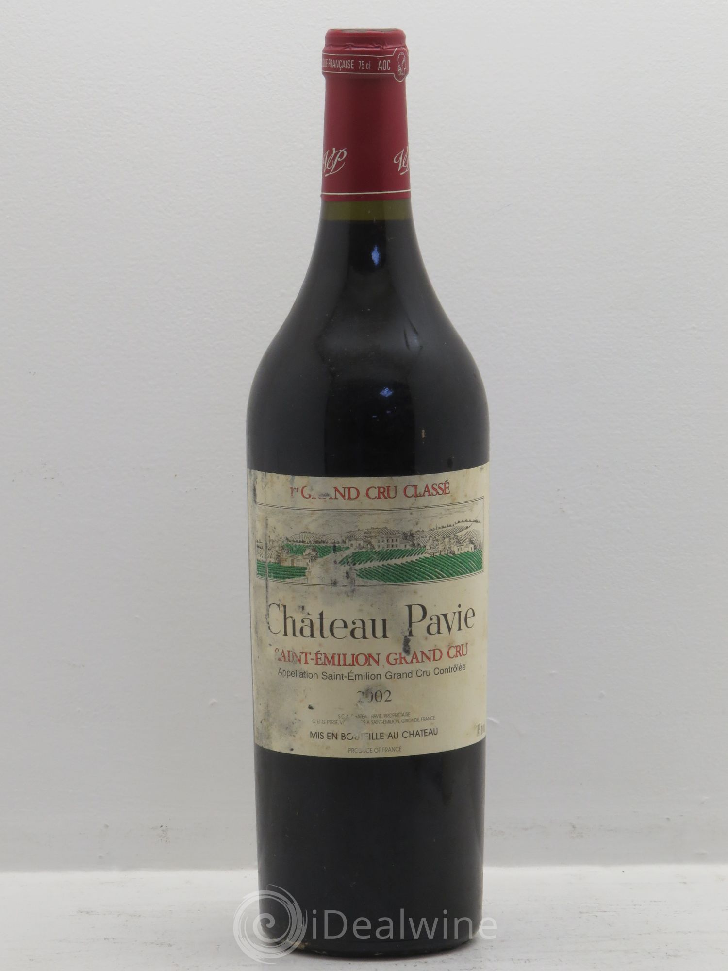 Château Pavie 1er Grand Cru Classé A 2002 - Lot de 1 bouteille - 0