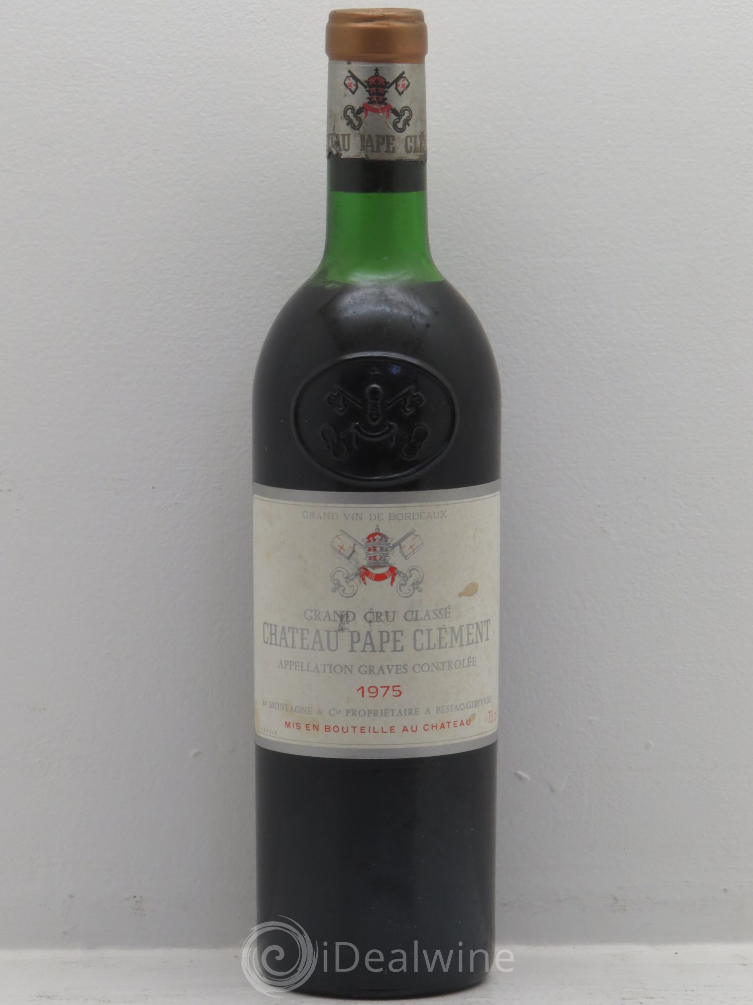 Château Pape Clément Cru Classé de Graves 1975 - Lot de 1 bouteille - 0