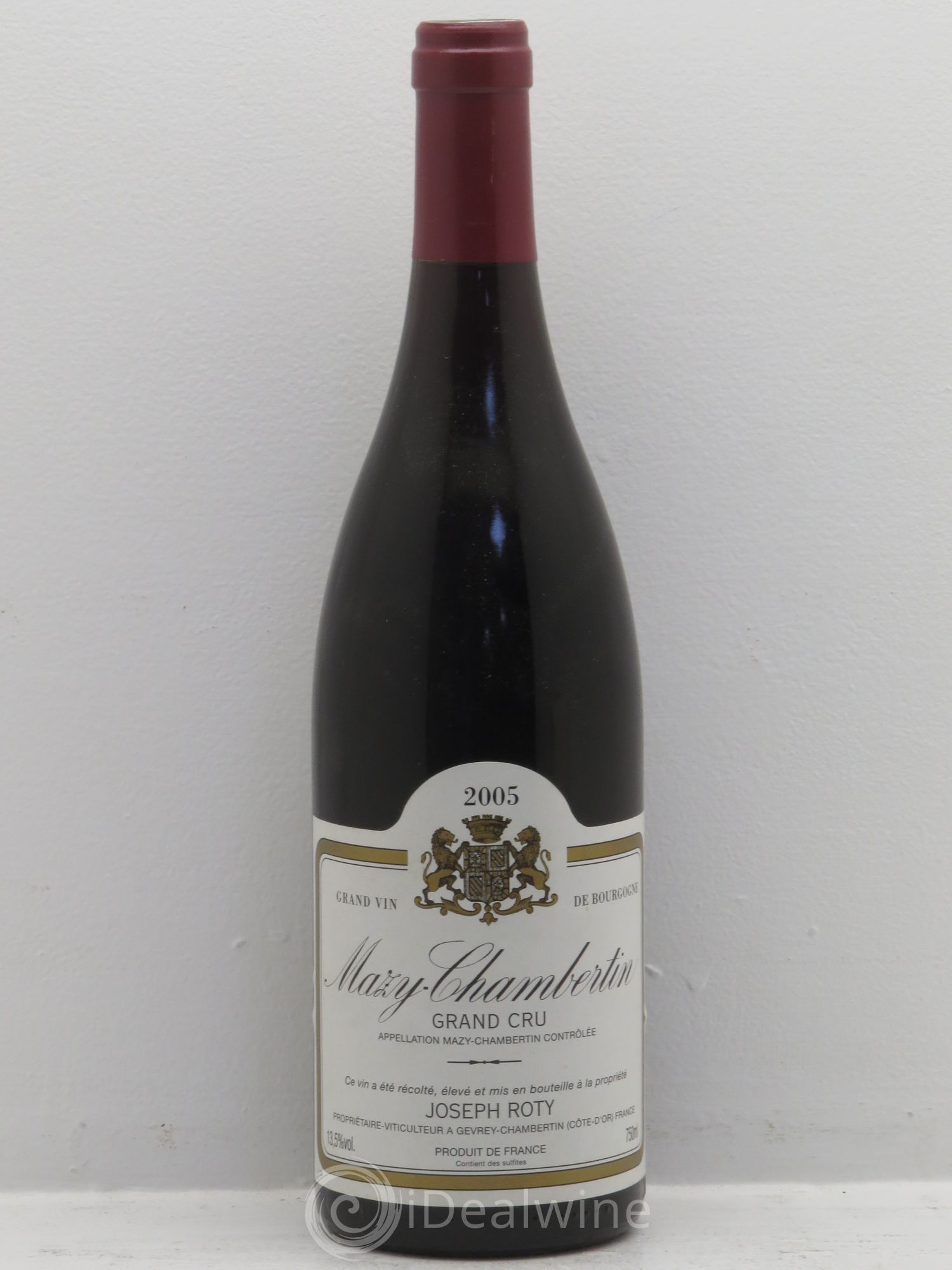 Mazis-Chambertin Grand Cru Joseph Roty (Domaine) 2005 - Lot de 1 bouteille - 0