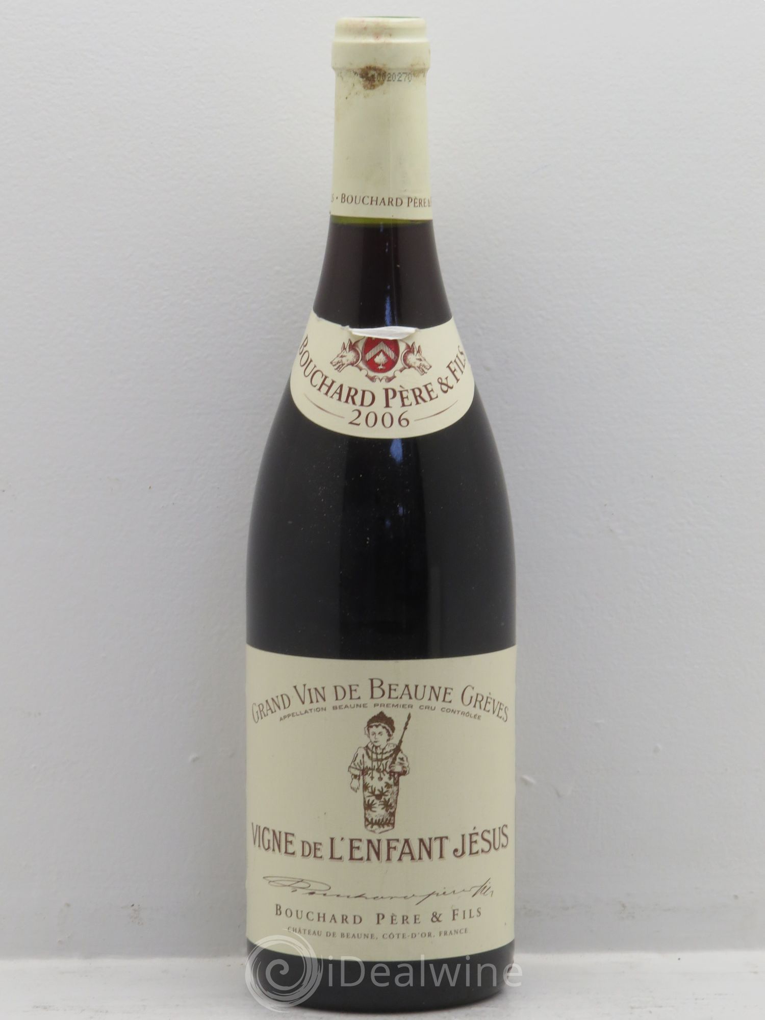 Beaune 1er Cru Grèves - Vigne de l'Enfant Jésus Bouchard Père & Fils 2006 - Lot de 1 bouteille - 0