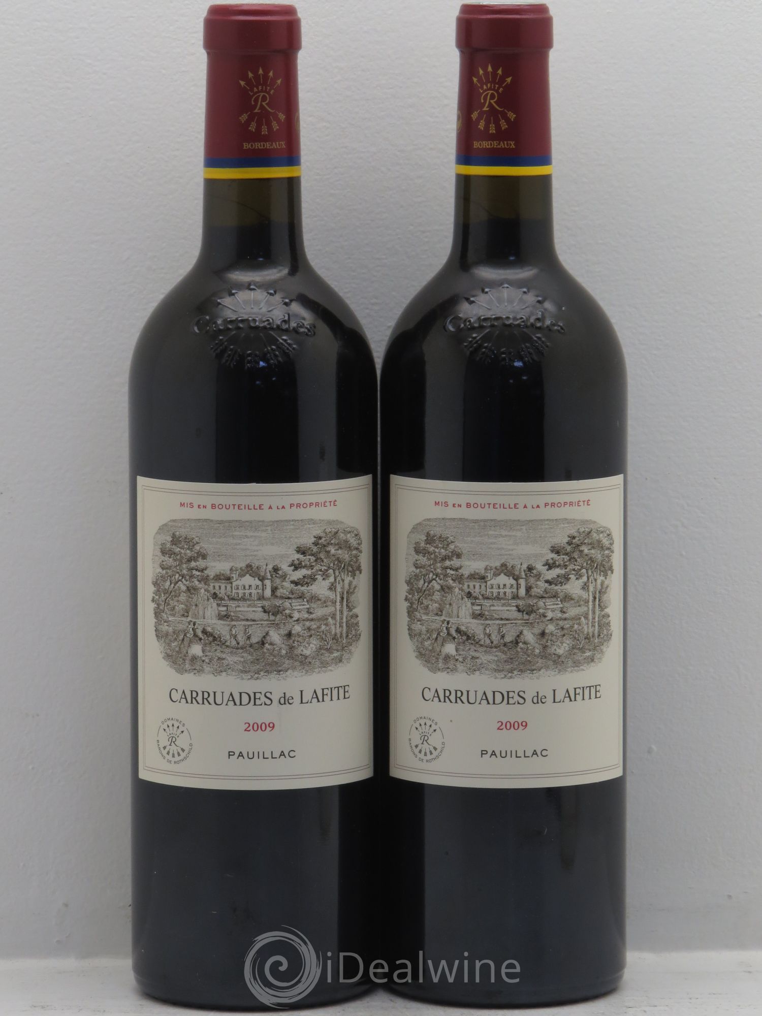 Carruades de Lafite Rothschild Second Vin 2009 - Lot de 2 bouteilles - 0