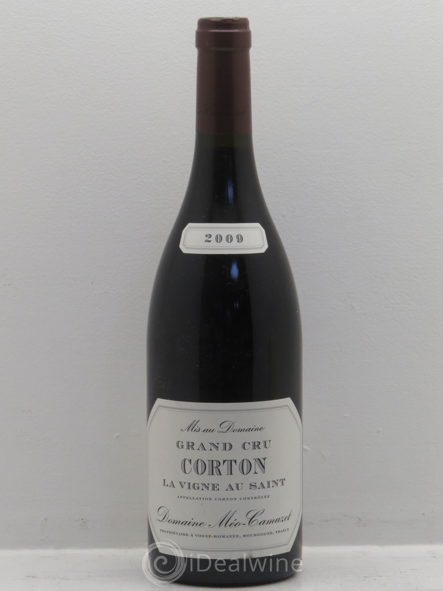 Corton Grand Cru La Vigne au Saint Méo-Camuzet (Domaine) 2009 - Lot de 1 bouteille - 0