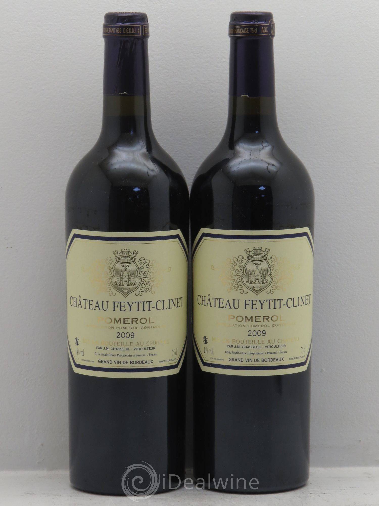 Château Feytit-Clinet 2009 - Lot de 2 bouteilles - 0