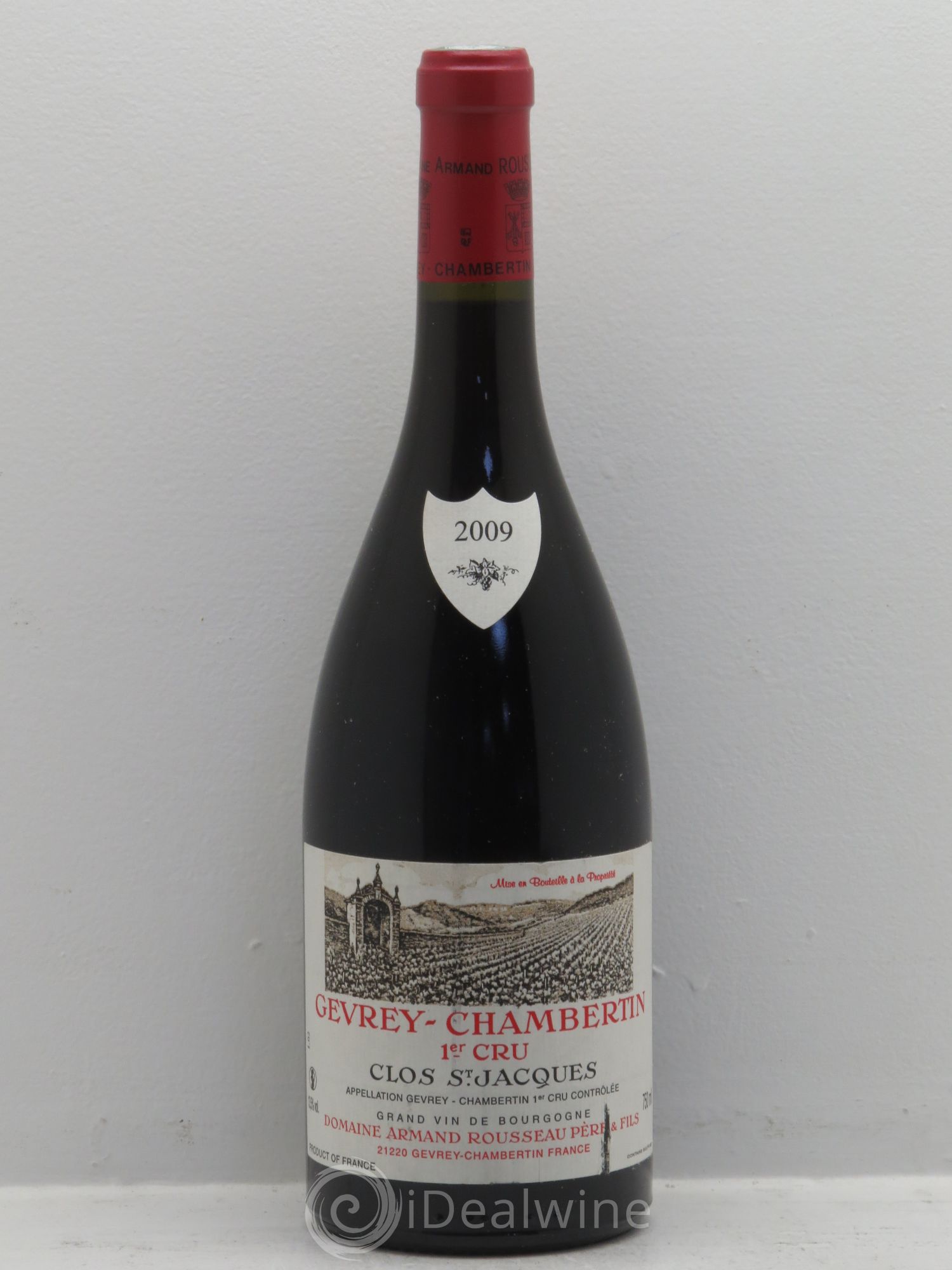Gevrey-Chambertin 1er Cru Clos Saint-Jacques Armand Rousseau (Domaine) 2009 - Lot de 1 bouteille - 0