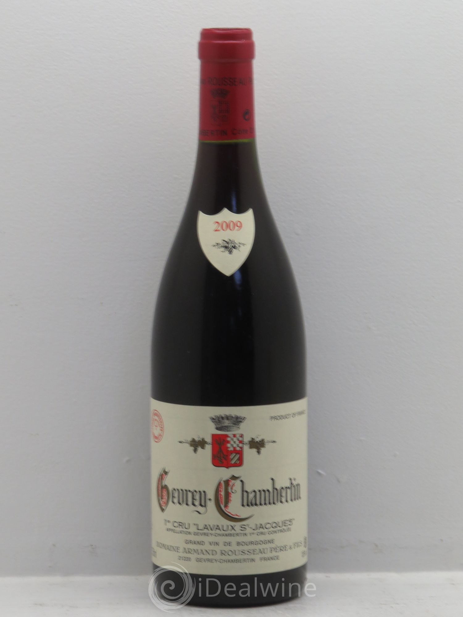 Gevrey-Chambertin 1er Cru Lavaux Saint Jacques Armand Rousseau (Domaine) 2009 - Lot de 1 bouteille - 0