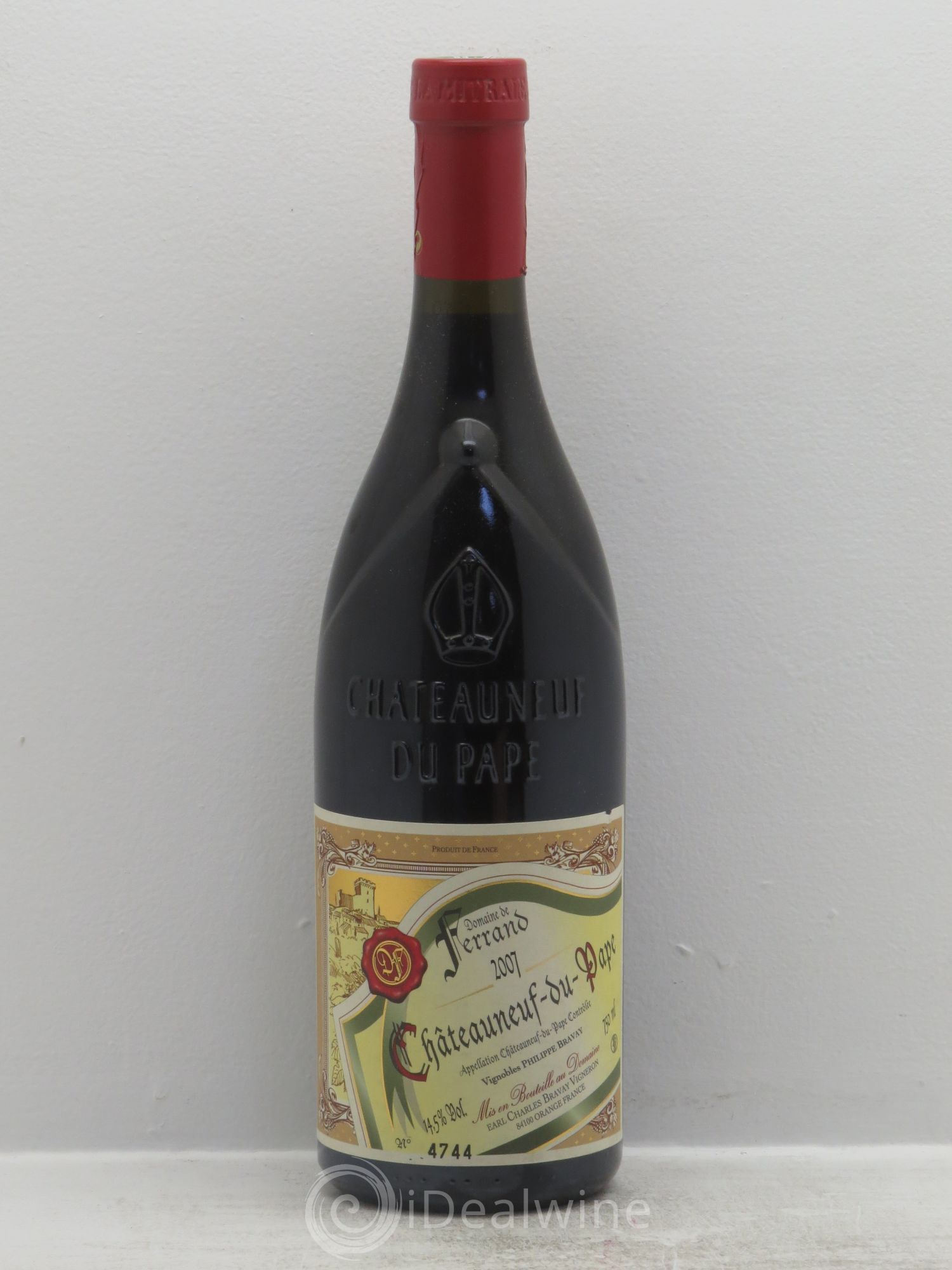 Châteauneuf-du-Pape Domaine de Ferrand 2007 - Lot de 1 bouteille - 0